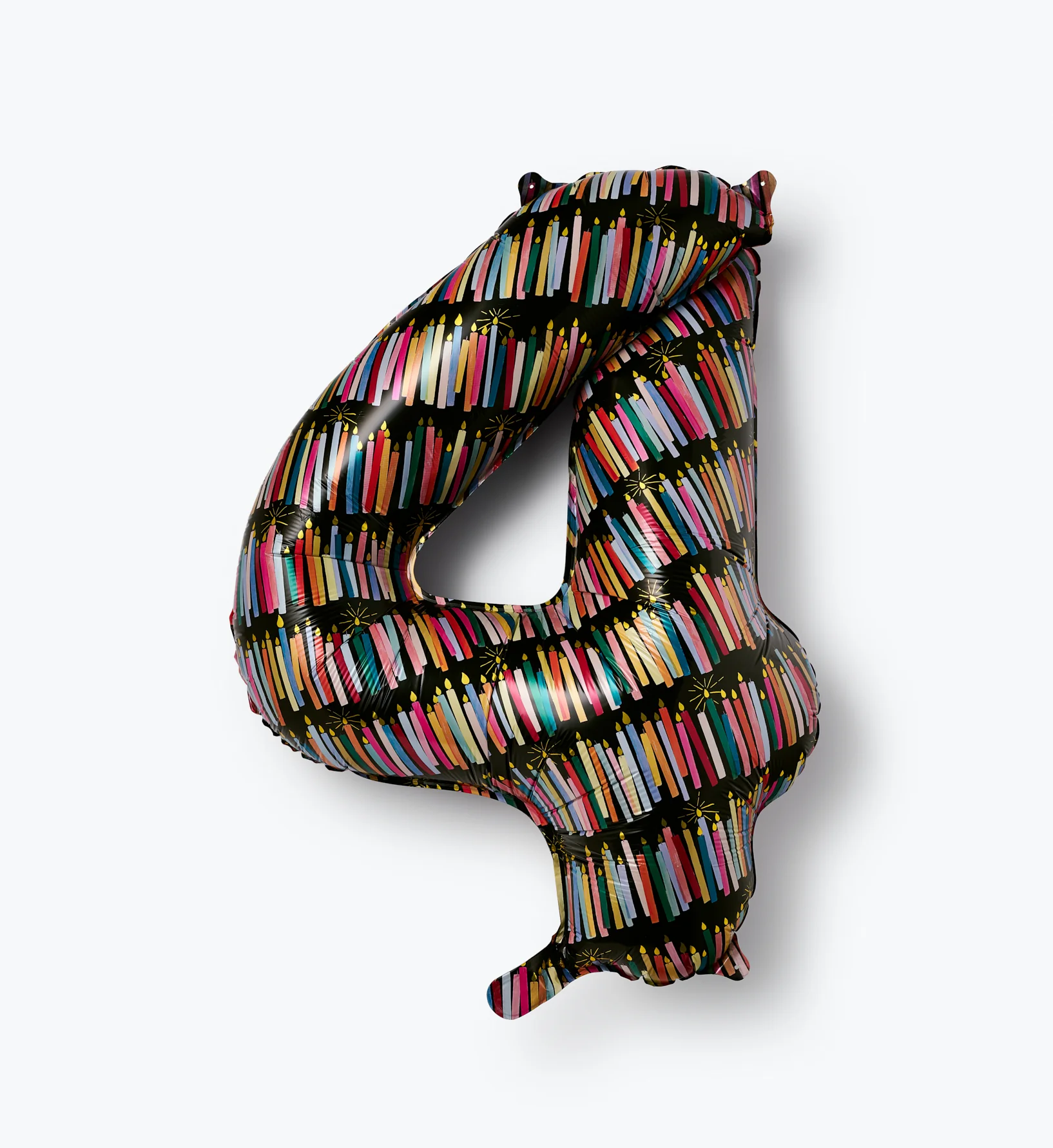Numbered Foil Balloon - Candles - Image 9