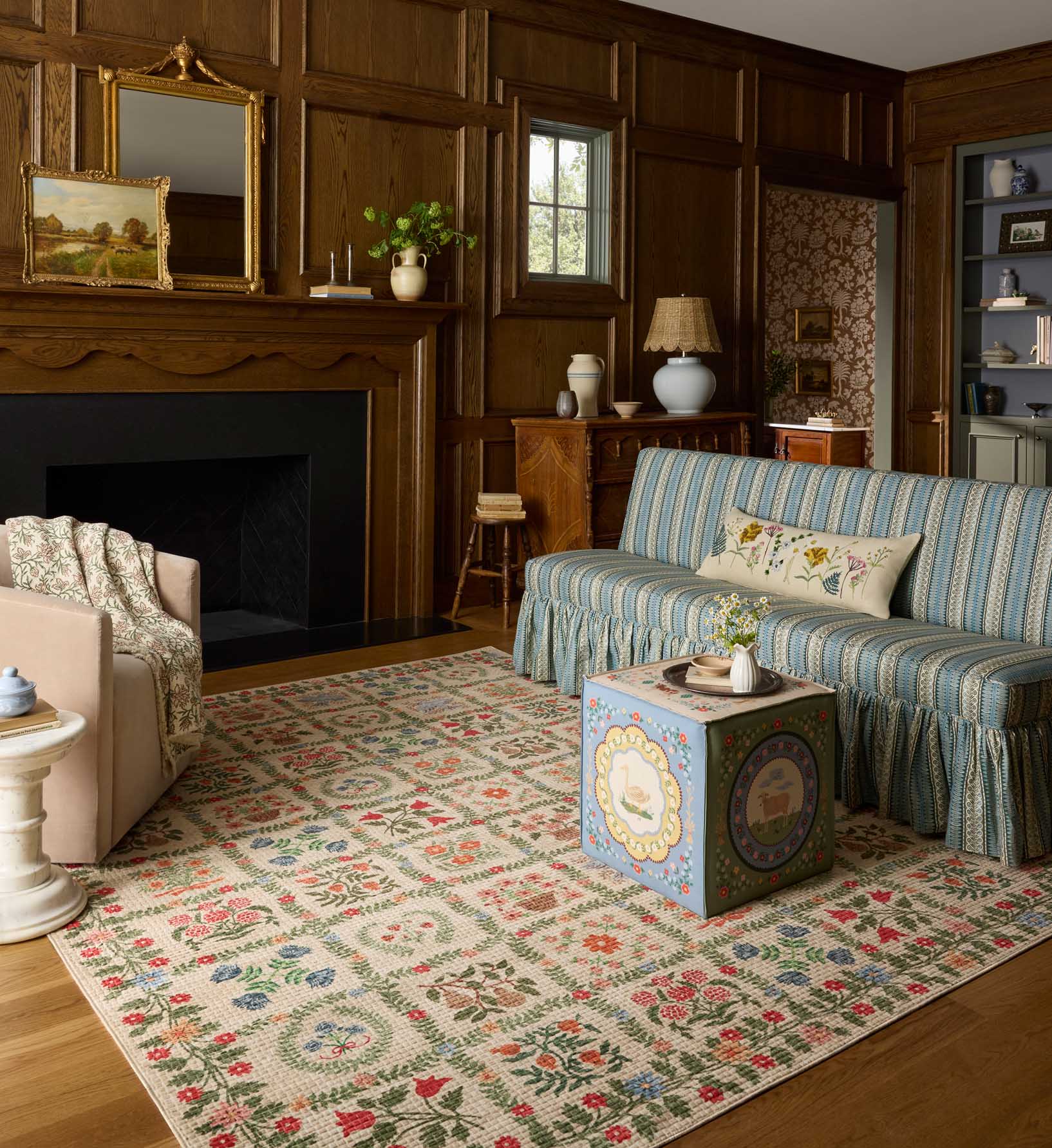 Orchard Helena Washable Rug - Beige - Image 2