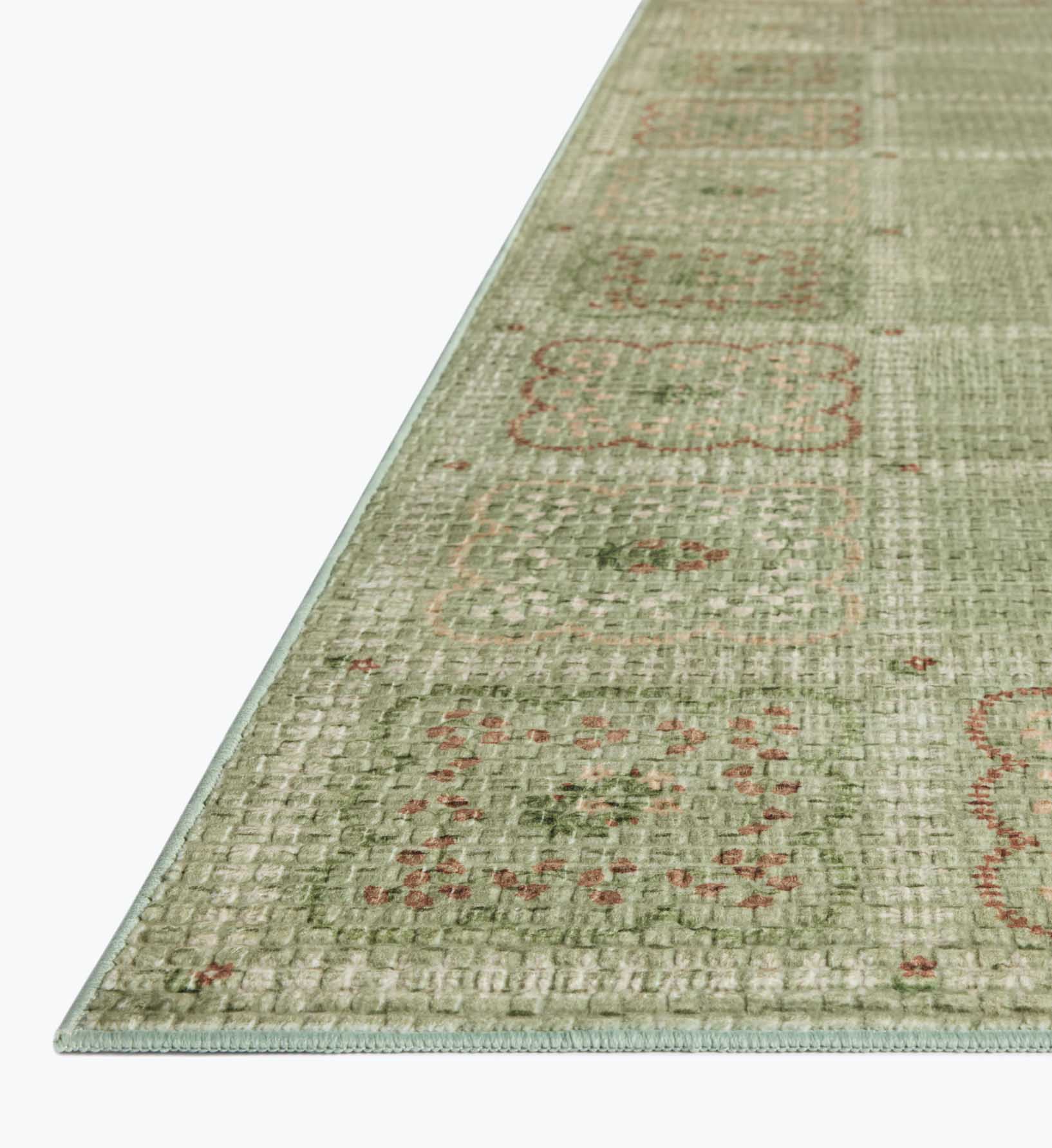 Orchard Lottie Washable Rug - Green - Image 5