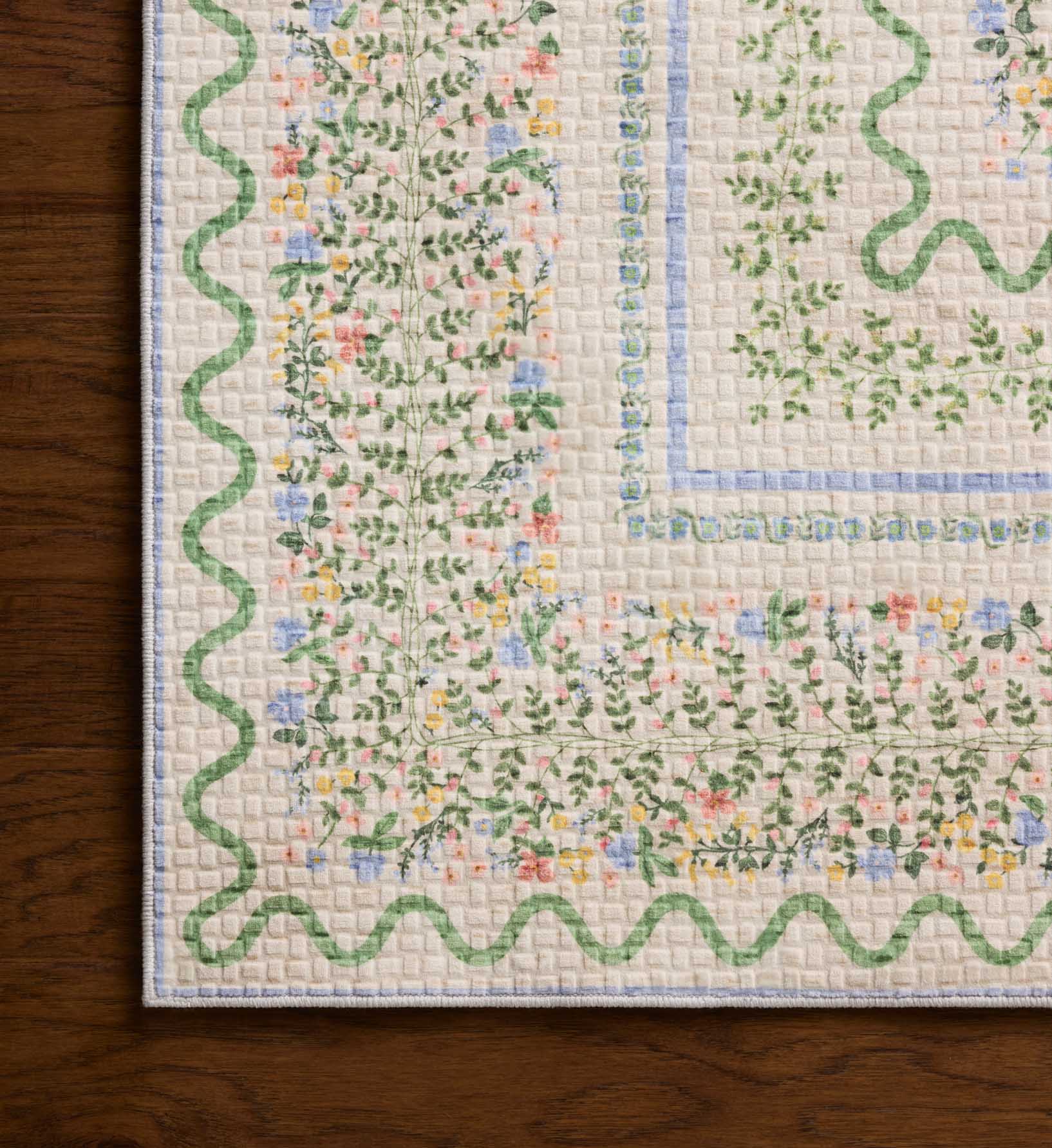 Orchard Wildwood Vines Washable Rug - Ivory - Image 3