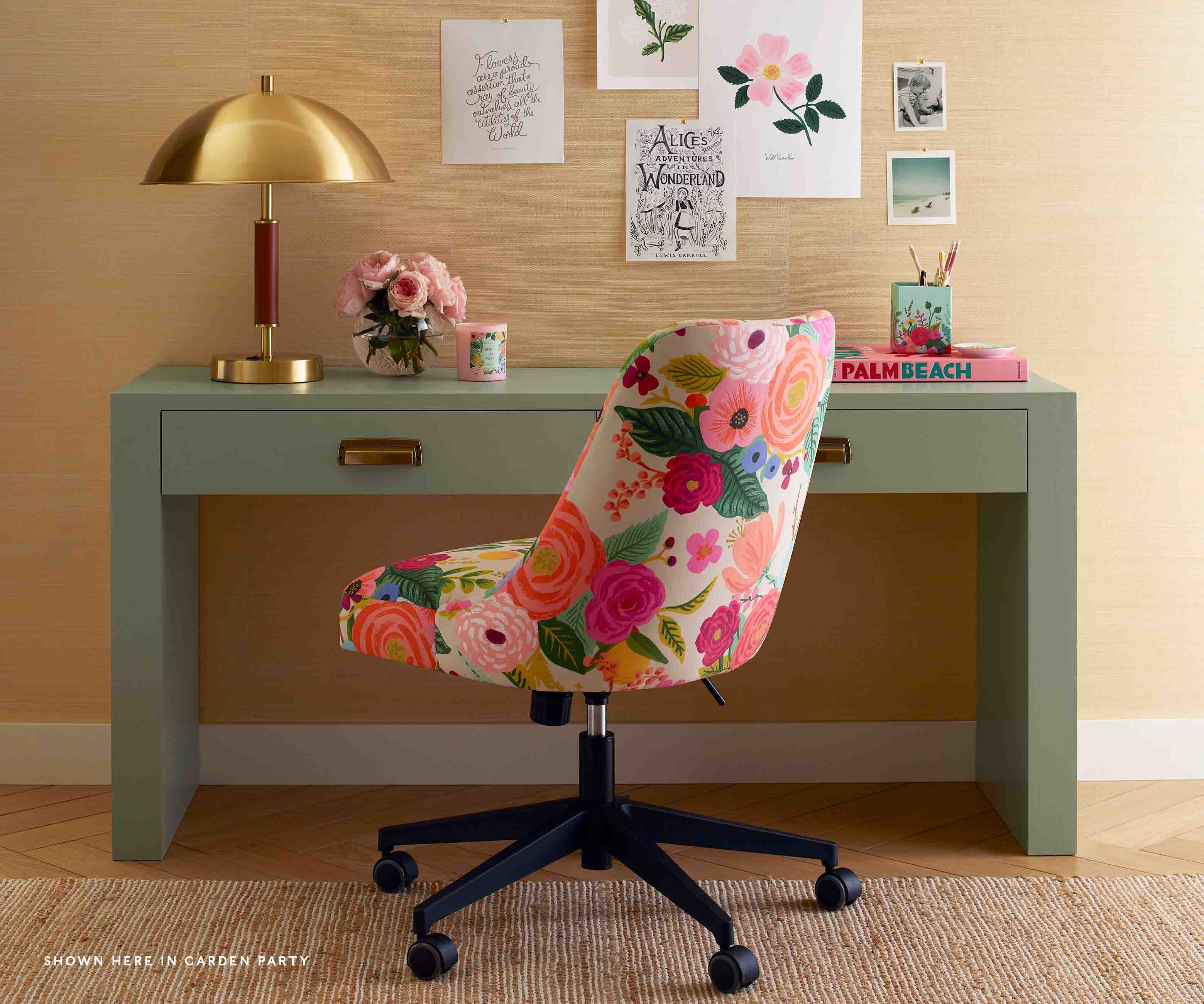 Oxford Desk Chair - Aviary - Image 6