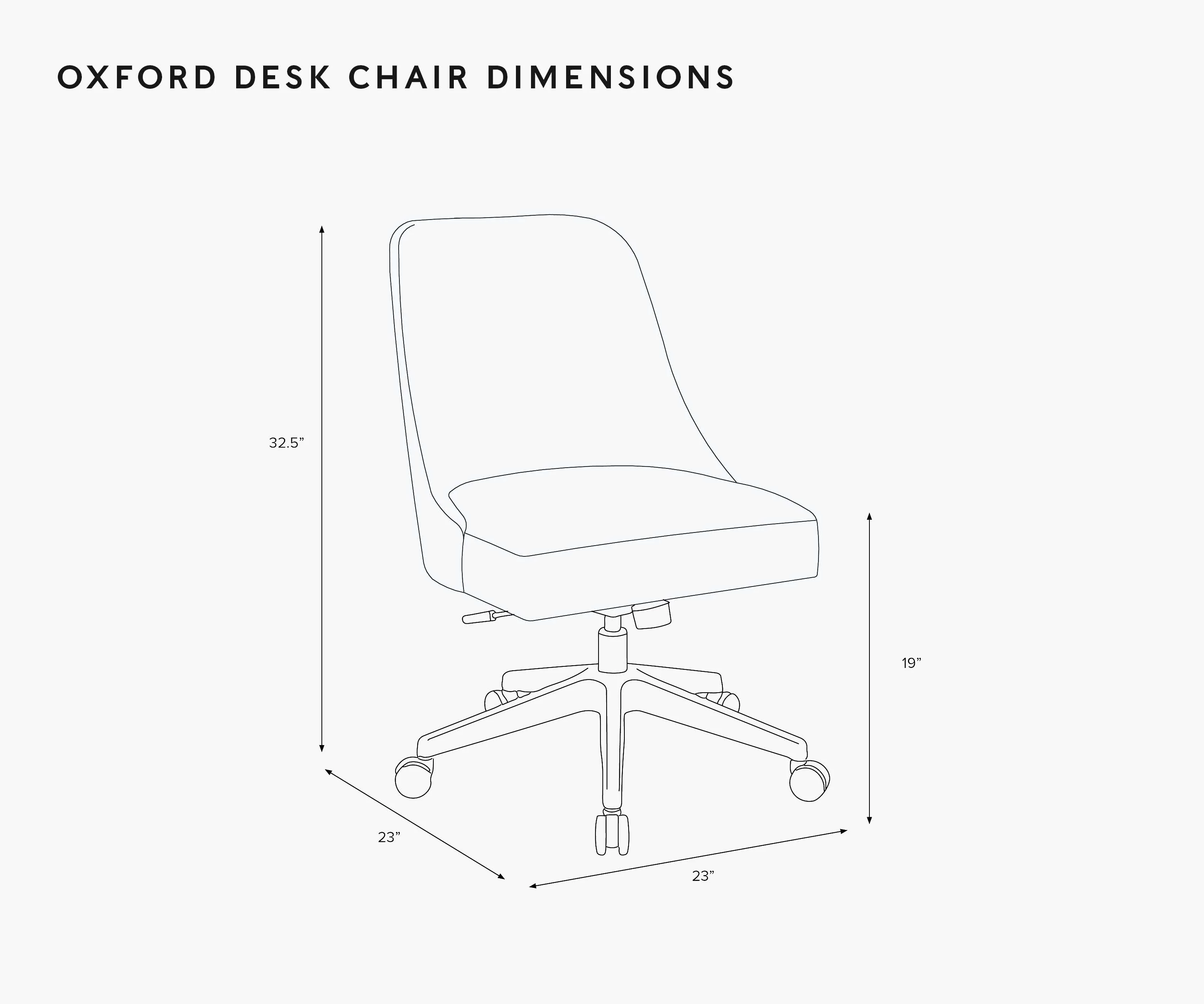 Oxford Desk Chair - Bramble - Image 7