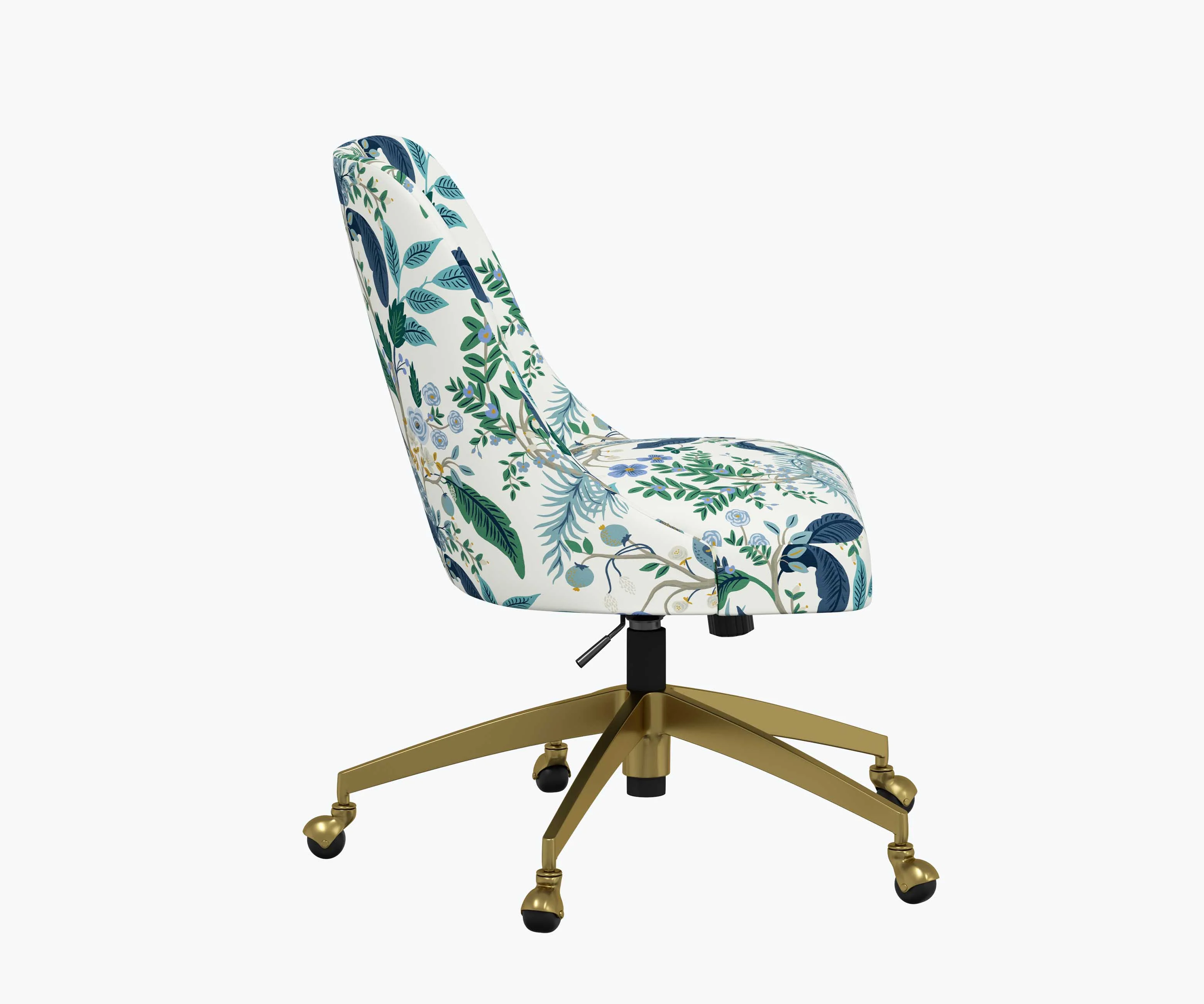 Oxford Desk Chair - Peacock - Image 4