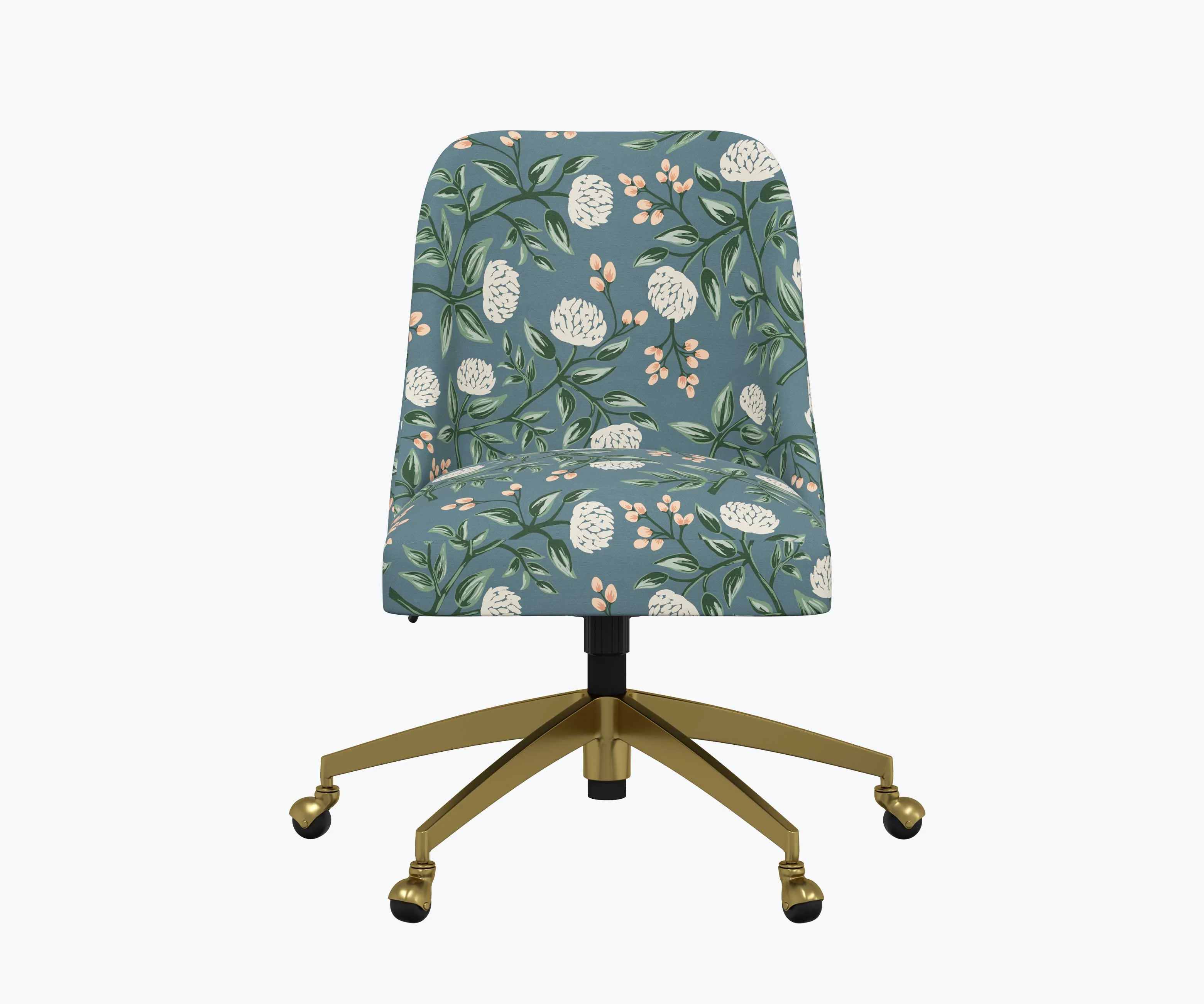 Oxford Desk Chair - Peonies - Image 3