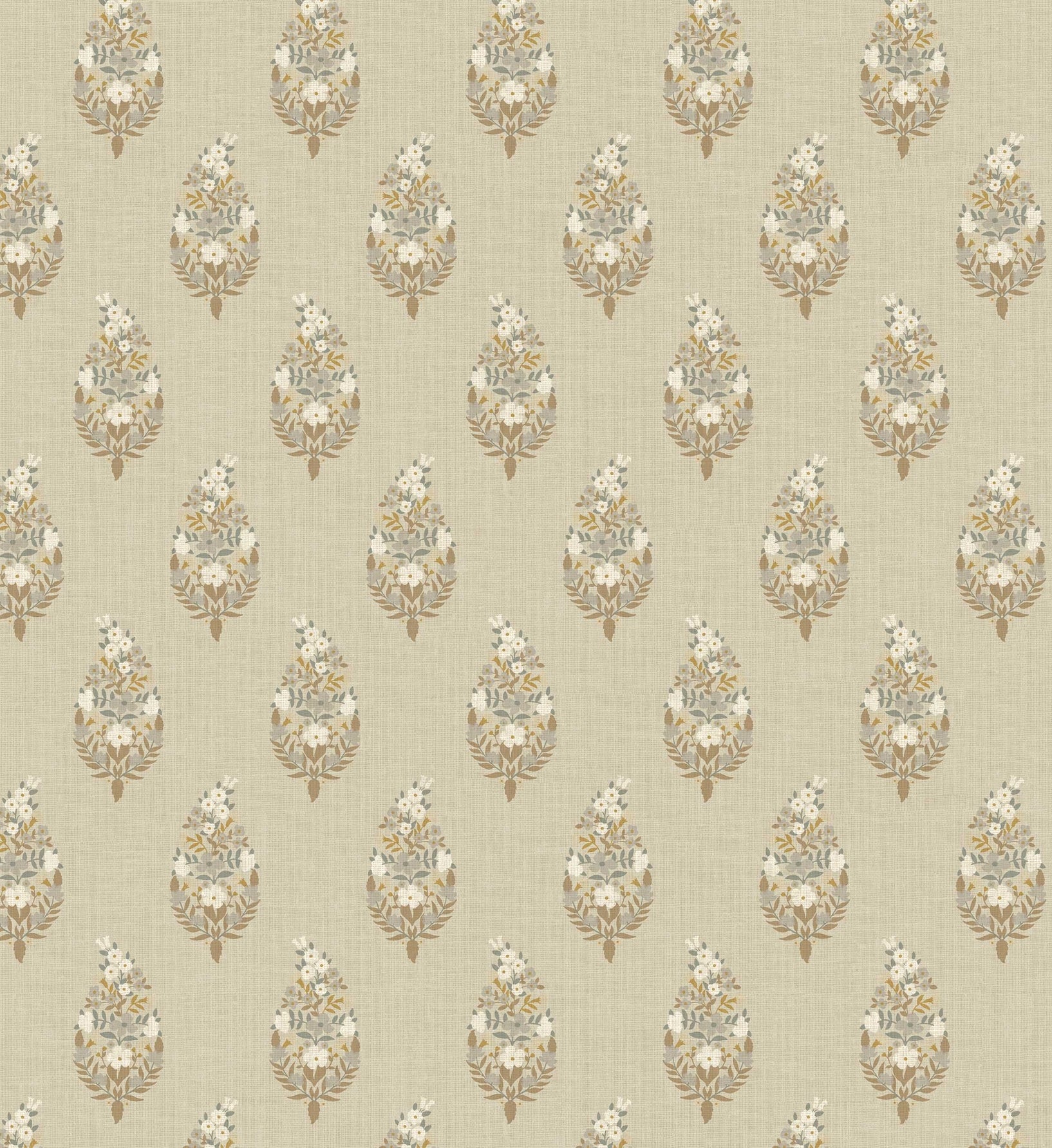 Paisley Wallpaper - Linen - Image 3