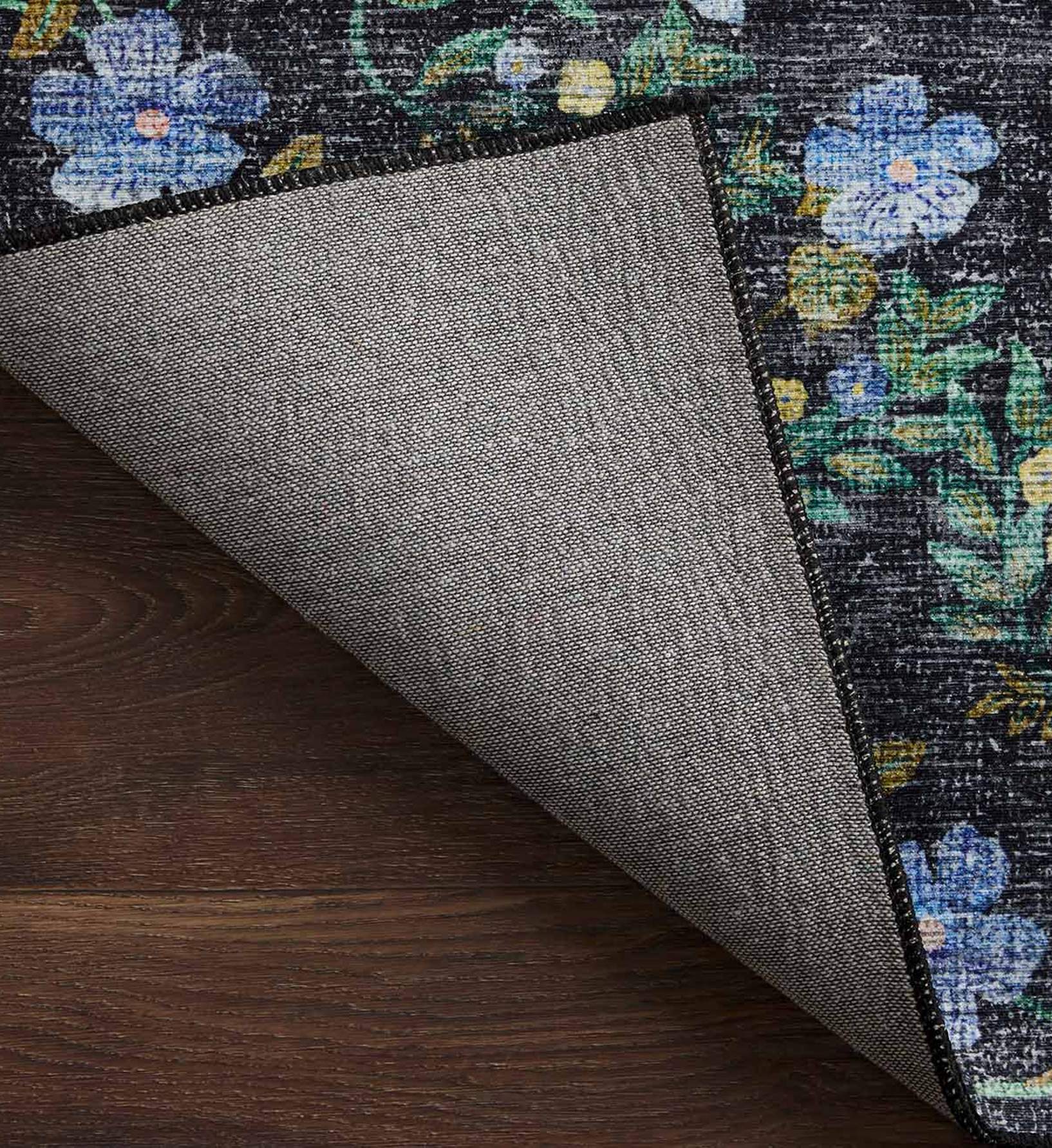 Palais Windsor Printed Rug - Black - Image 4