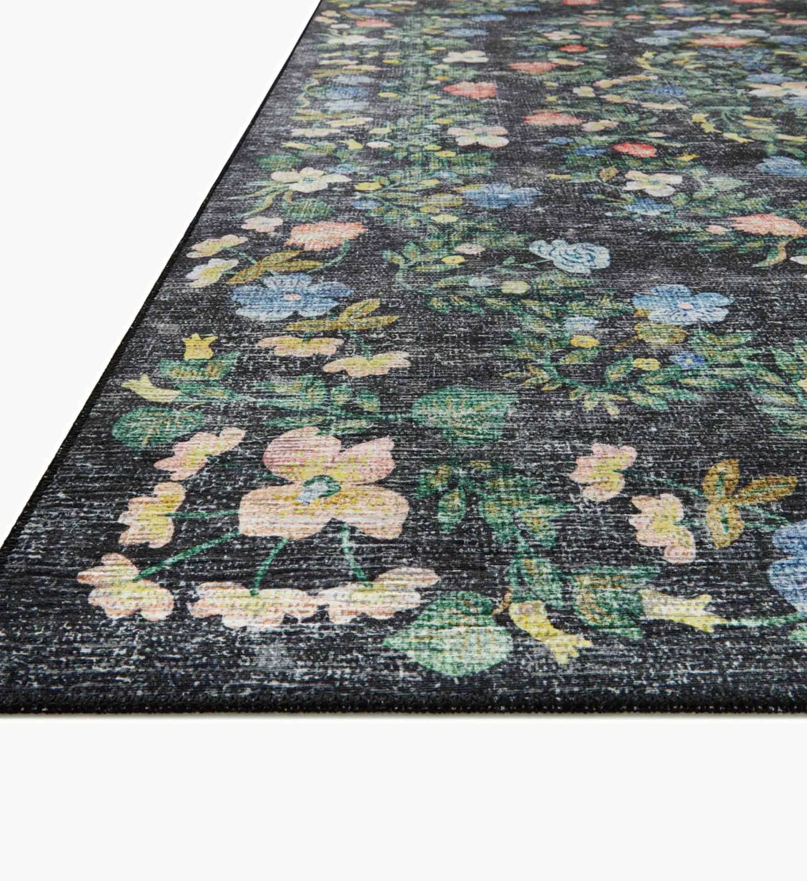 Palais Windsor Printed Rug - Black - Image 6