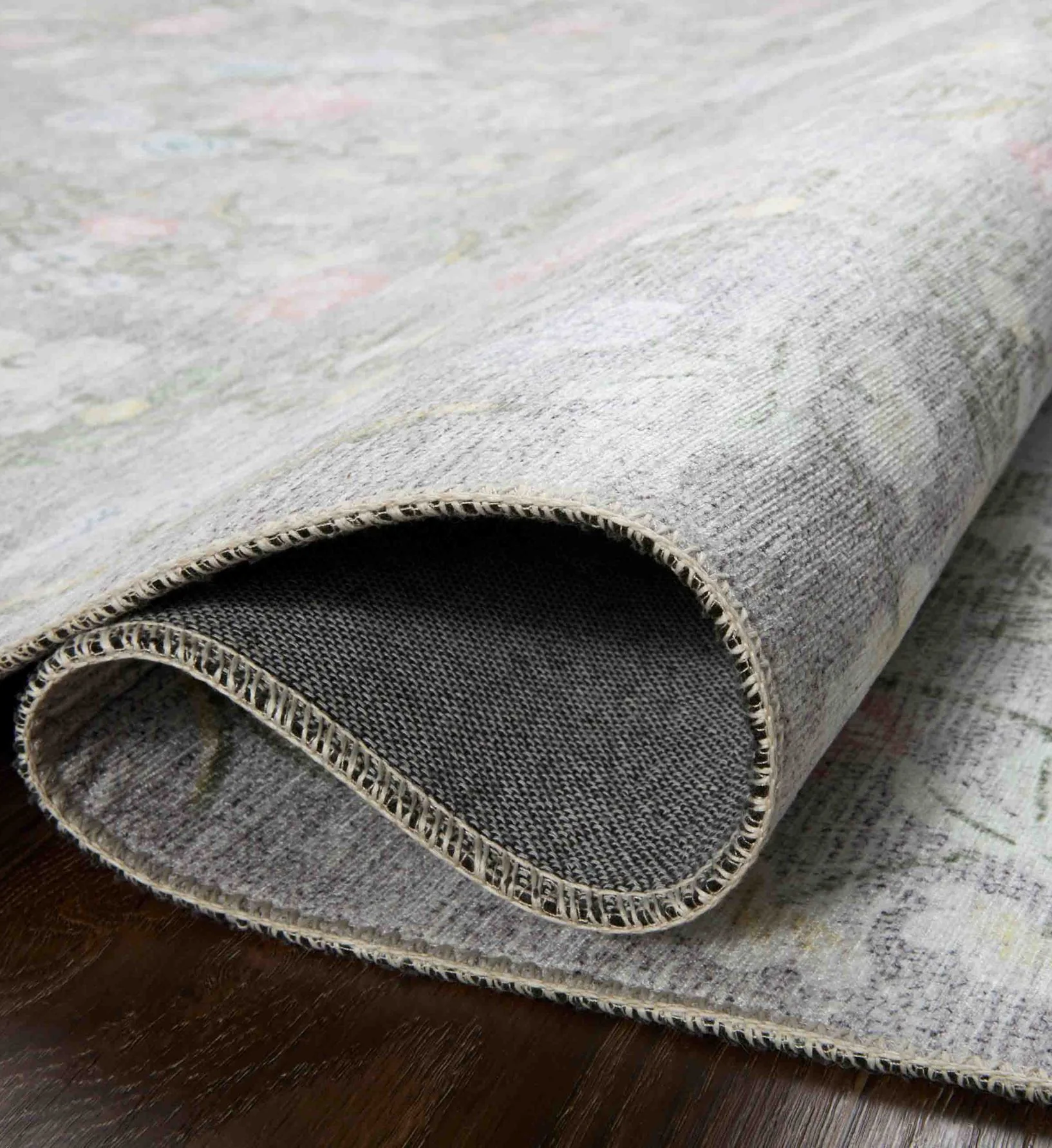 Palais Windsor Printed Rug - Grey - Image 3