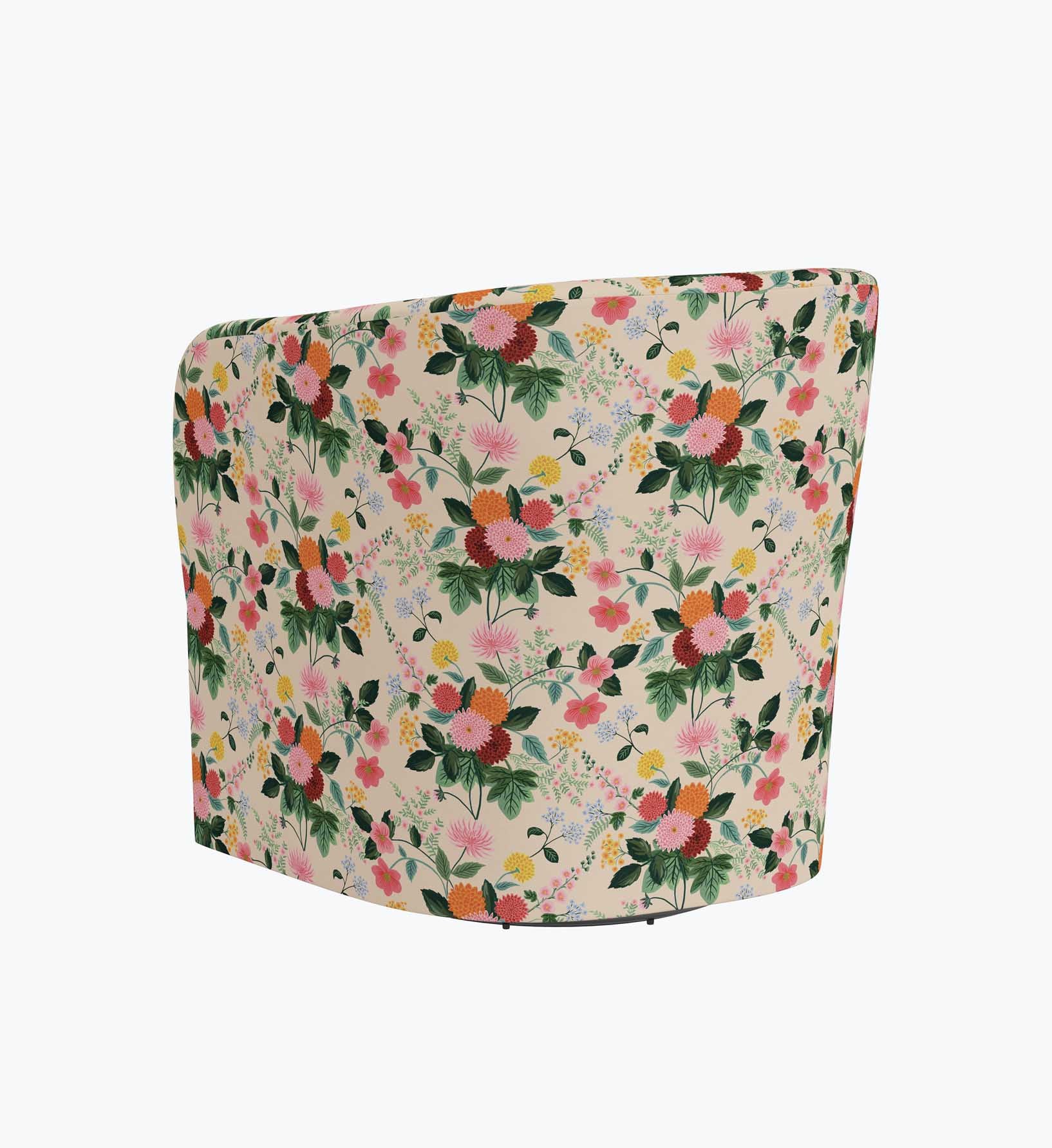 Pembroke Swivel Chair - Dahlia - Image 5