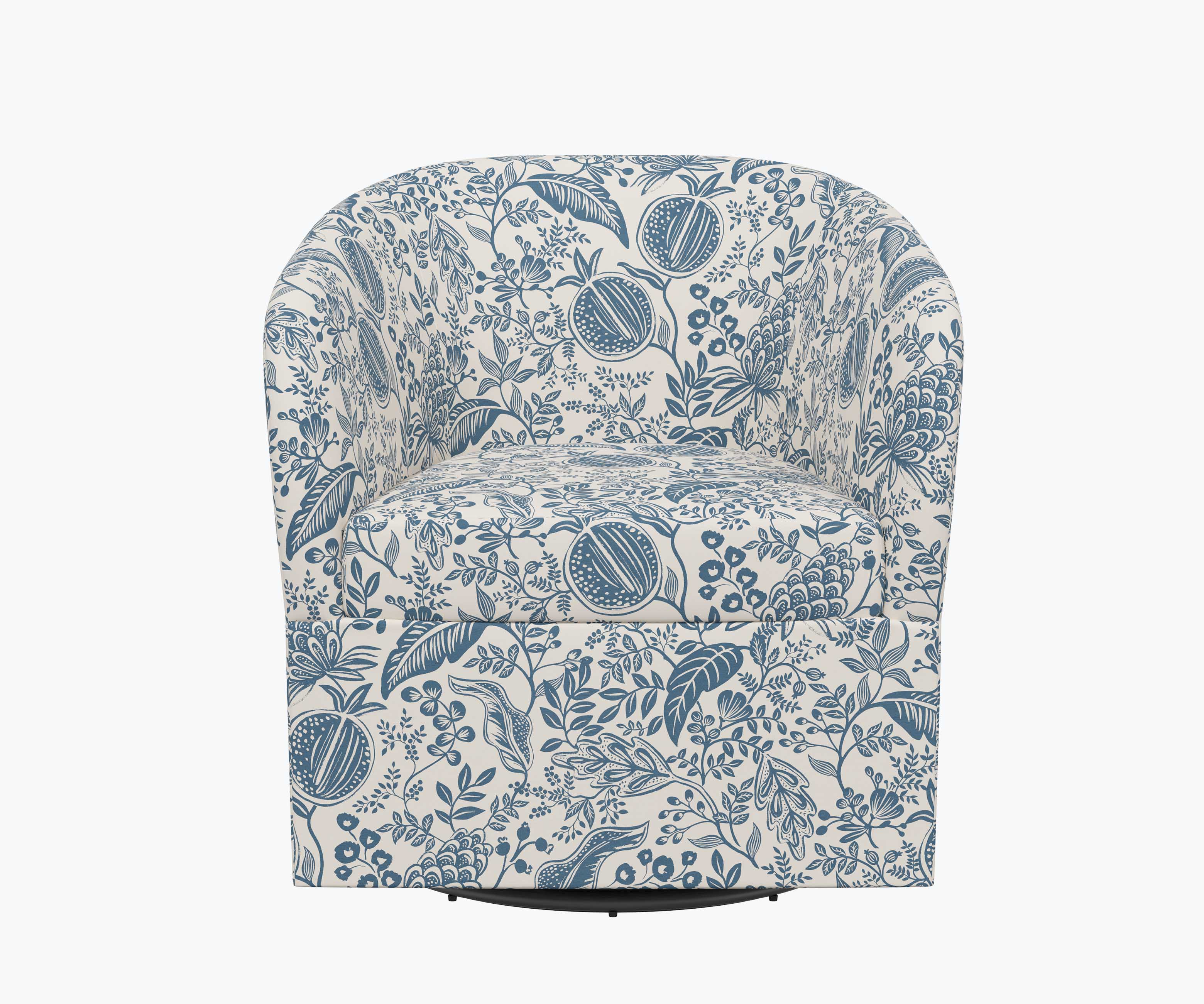 Pembroke Swivel Chair - Pomegranate - Image 3