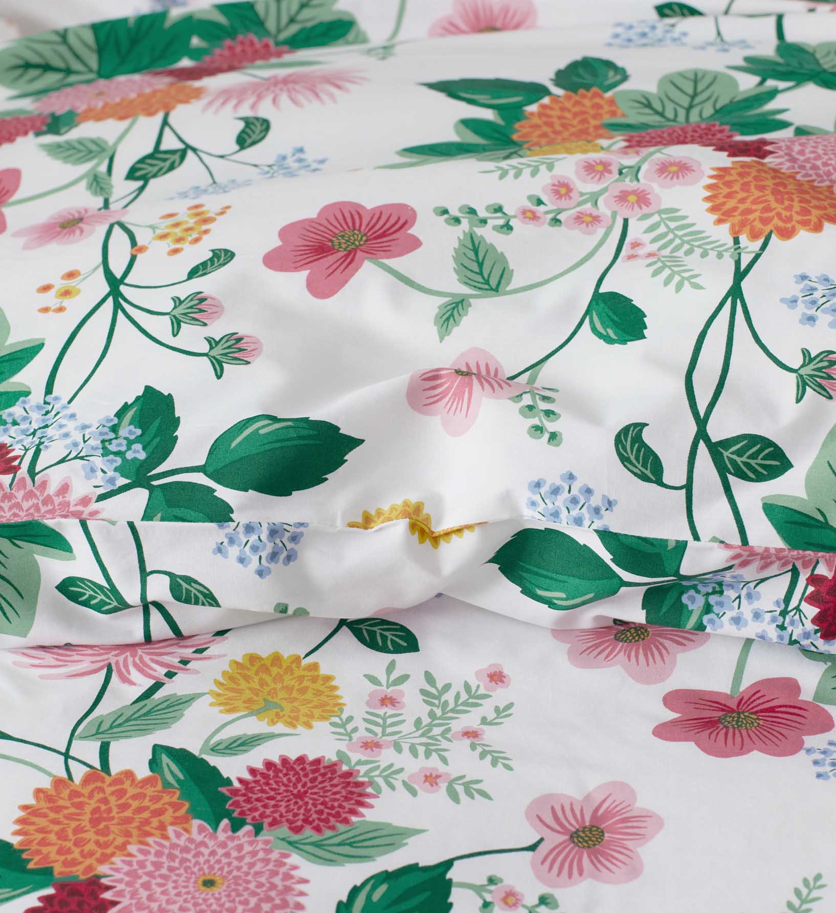Percale Duvet Cover - Dahlia - Image 5