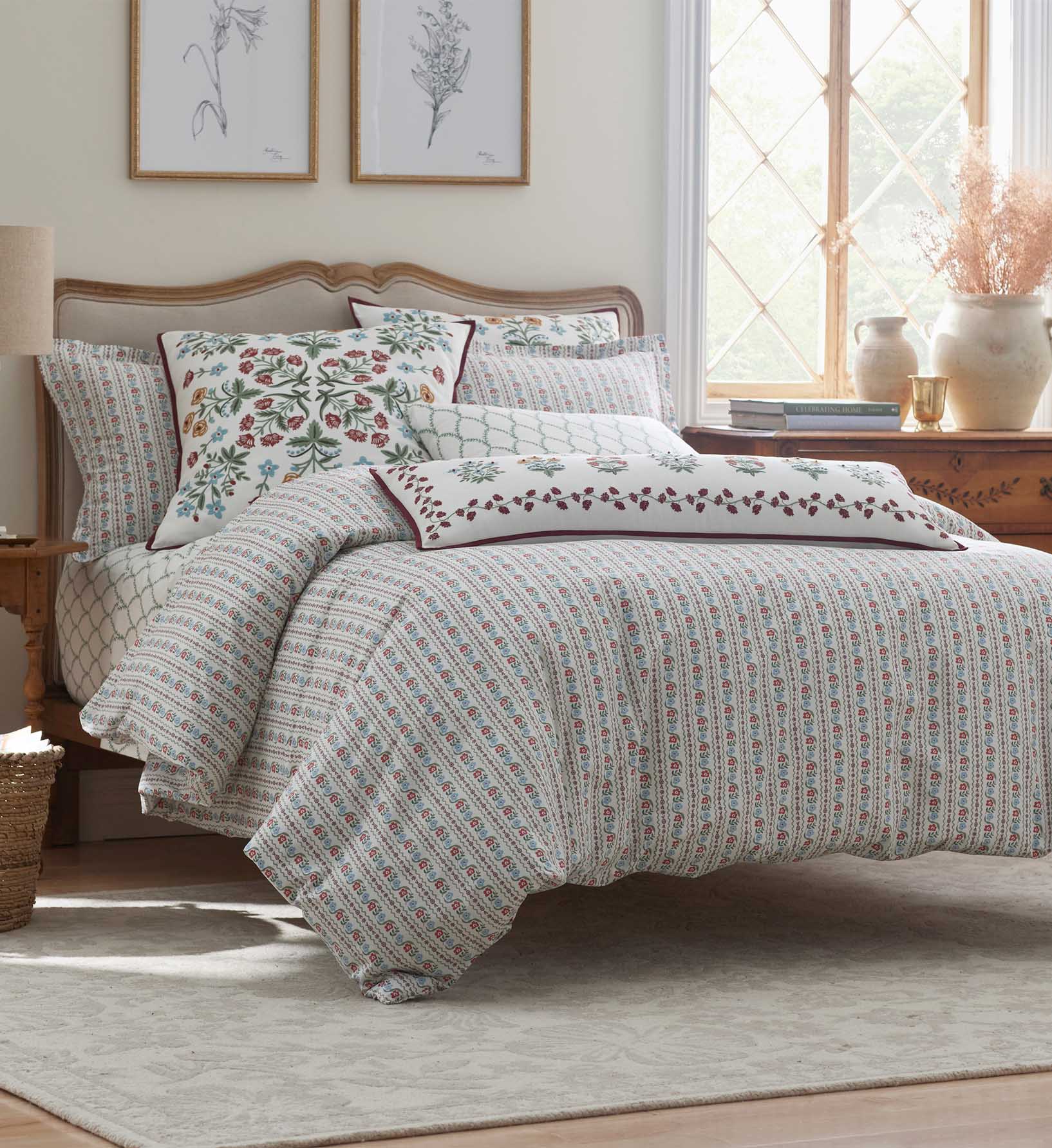 Percale Duvet Cover - Delphine - Image 2