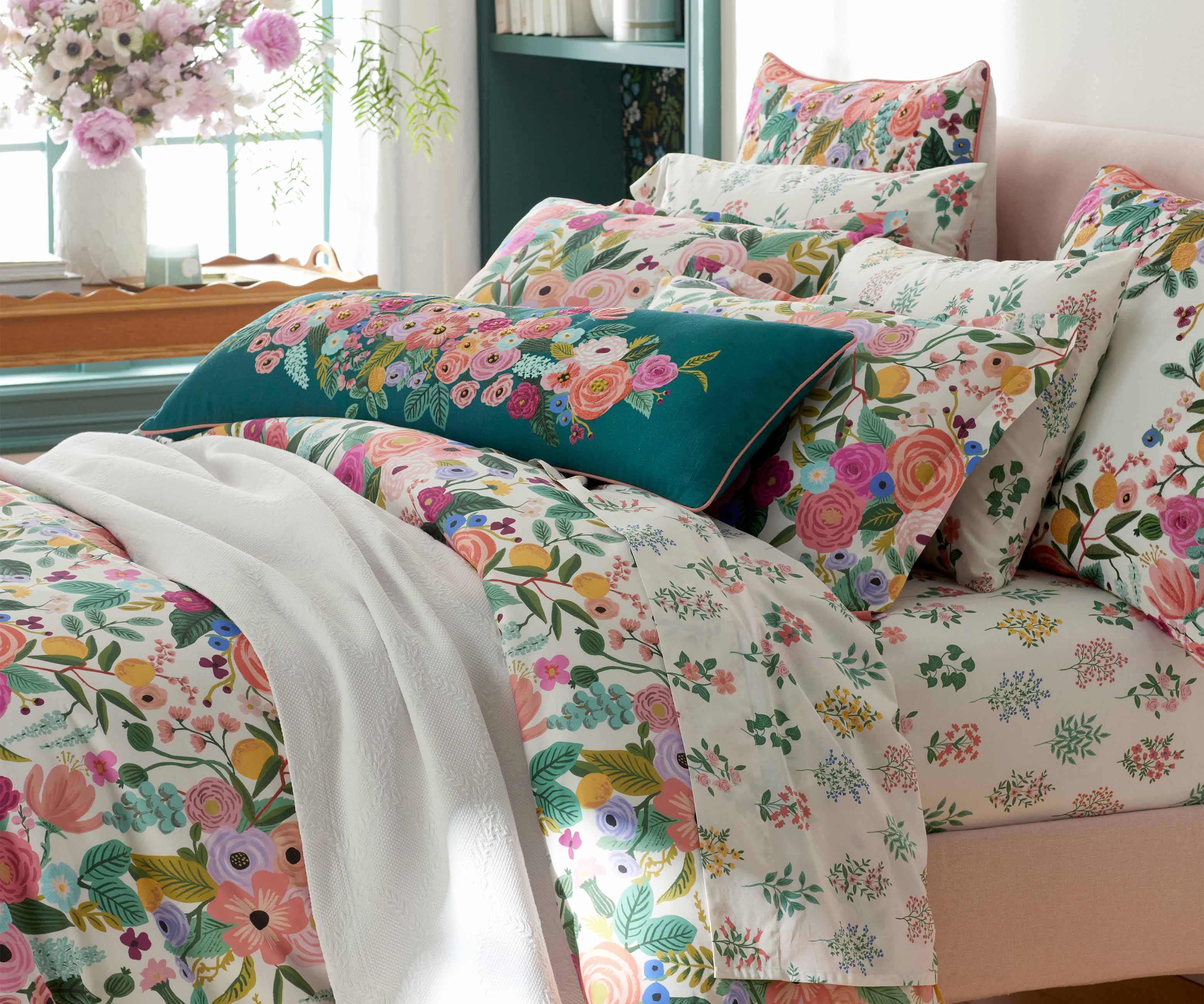 Percale Flat Sheet - Hawthorne - Image 3