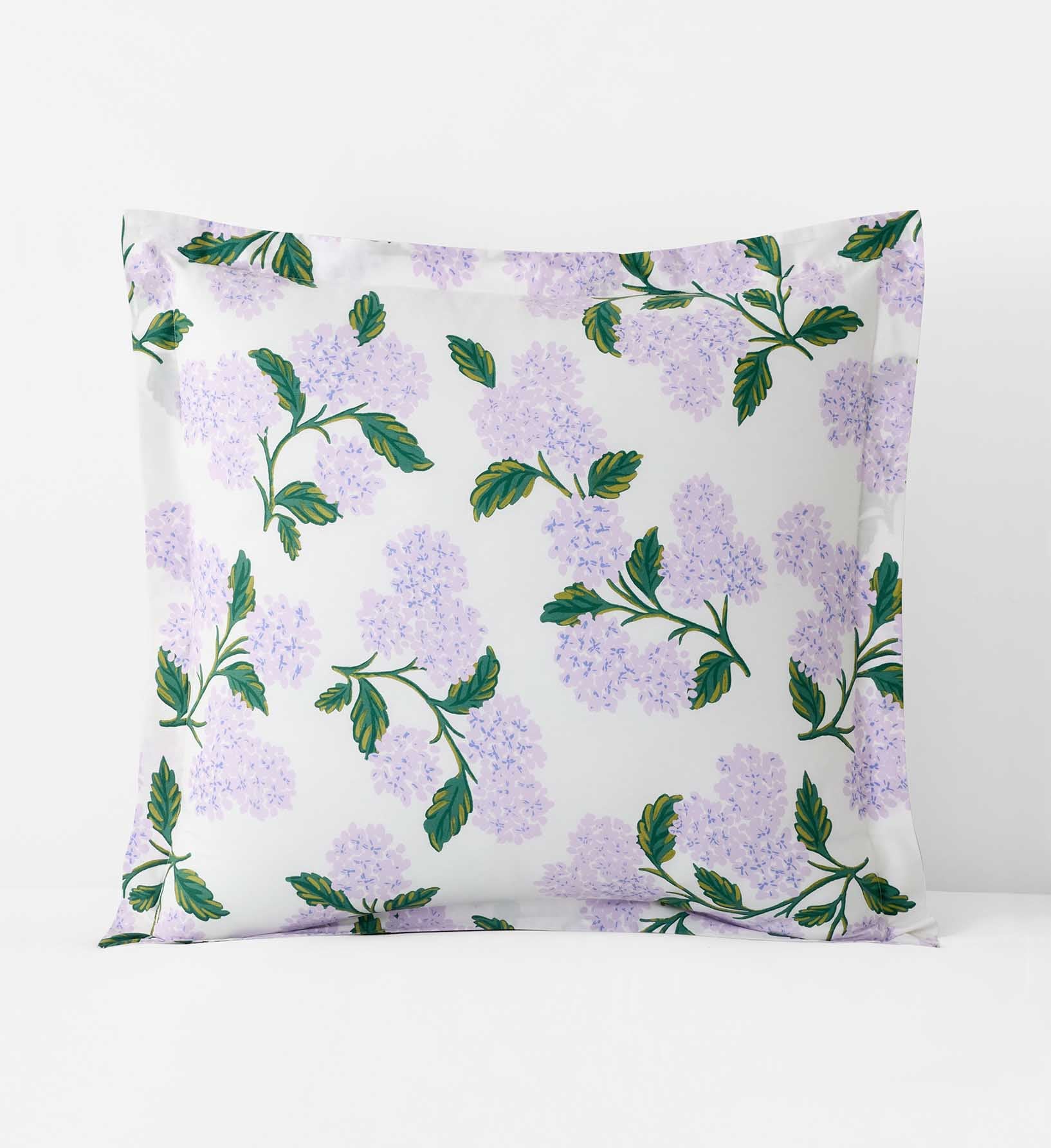 Percale Sham - Hydrangea Lilac - Image 6