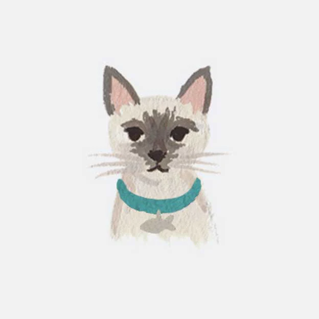 Pets Personalized Stationery - Cat 7 - Image 2
