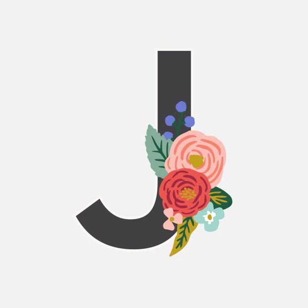 Monogram Personalized Stationery - J - Image 2
