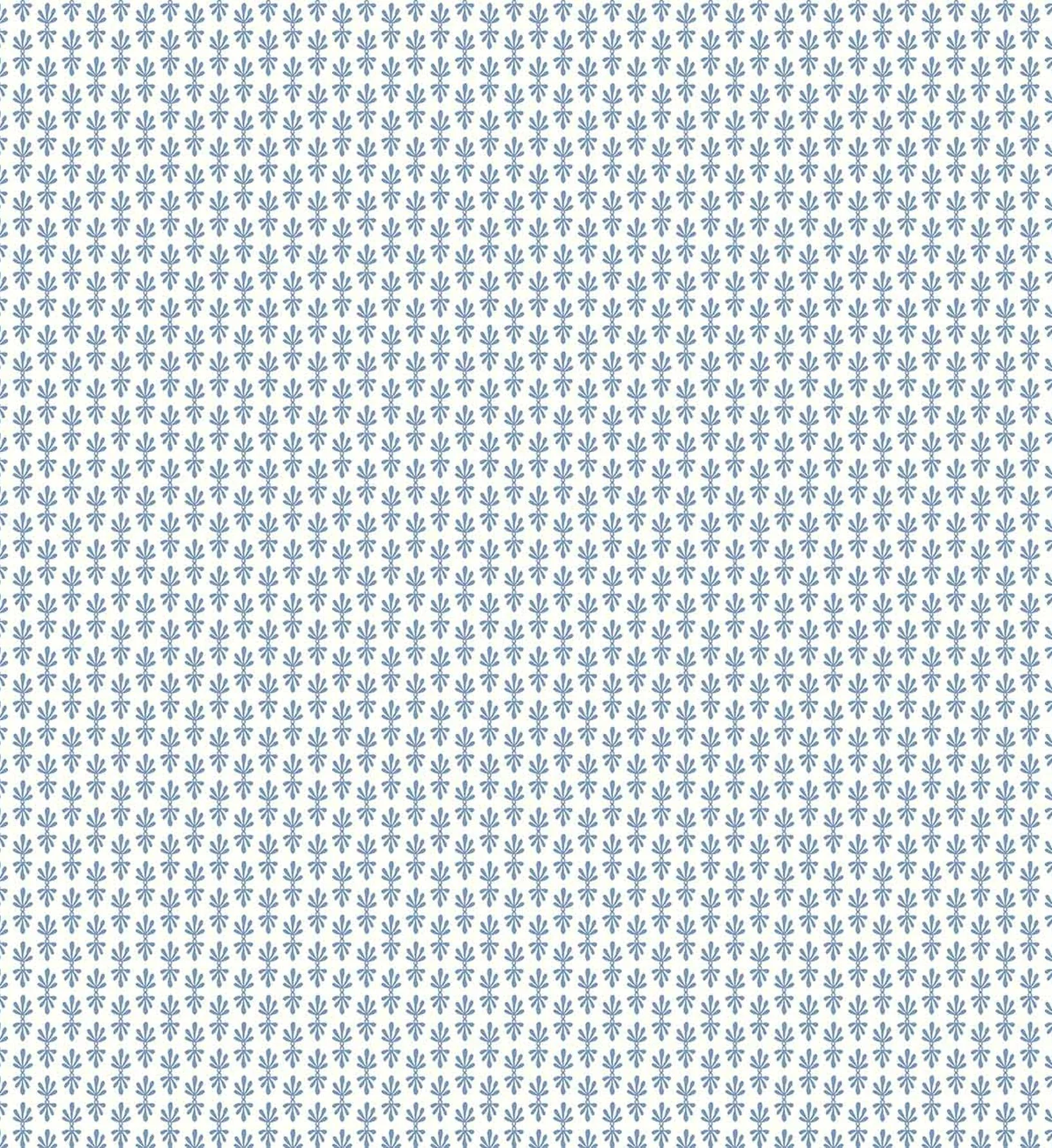 Petal Wallpaper - White & Blue - Image 3