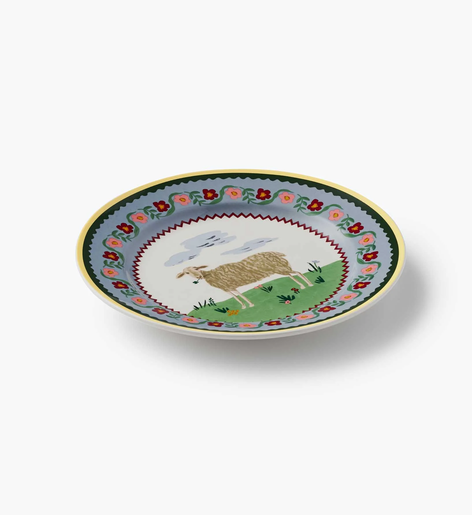 Porcelain Dessert Plate Set - Home Sweet Home - Image 16