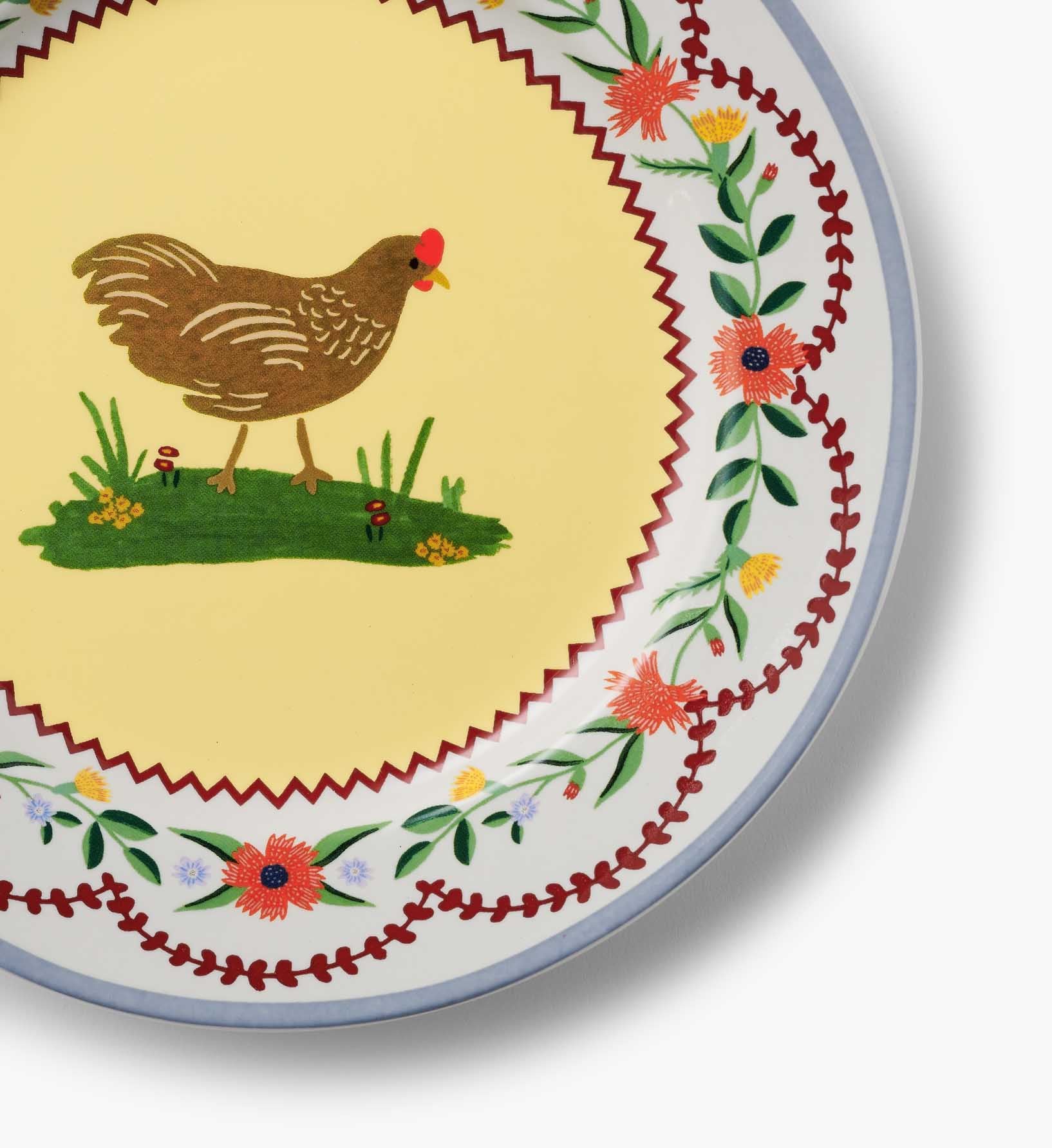 Porcelain Dessert Plate Set - Home Sweet Home - Image 9