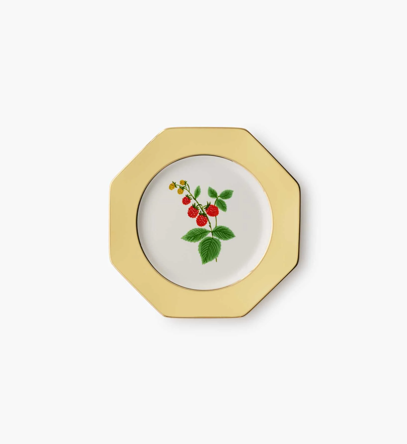 Porcelain Dessert Plate Set - Roses - Image 10