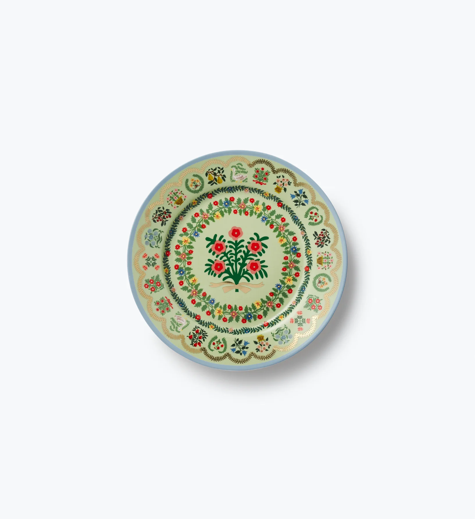 Porcelain Dessert Plate Set - Rosette - Image 11