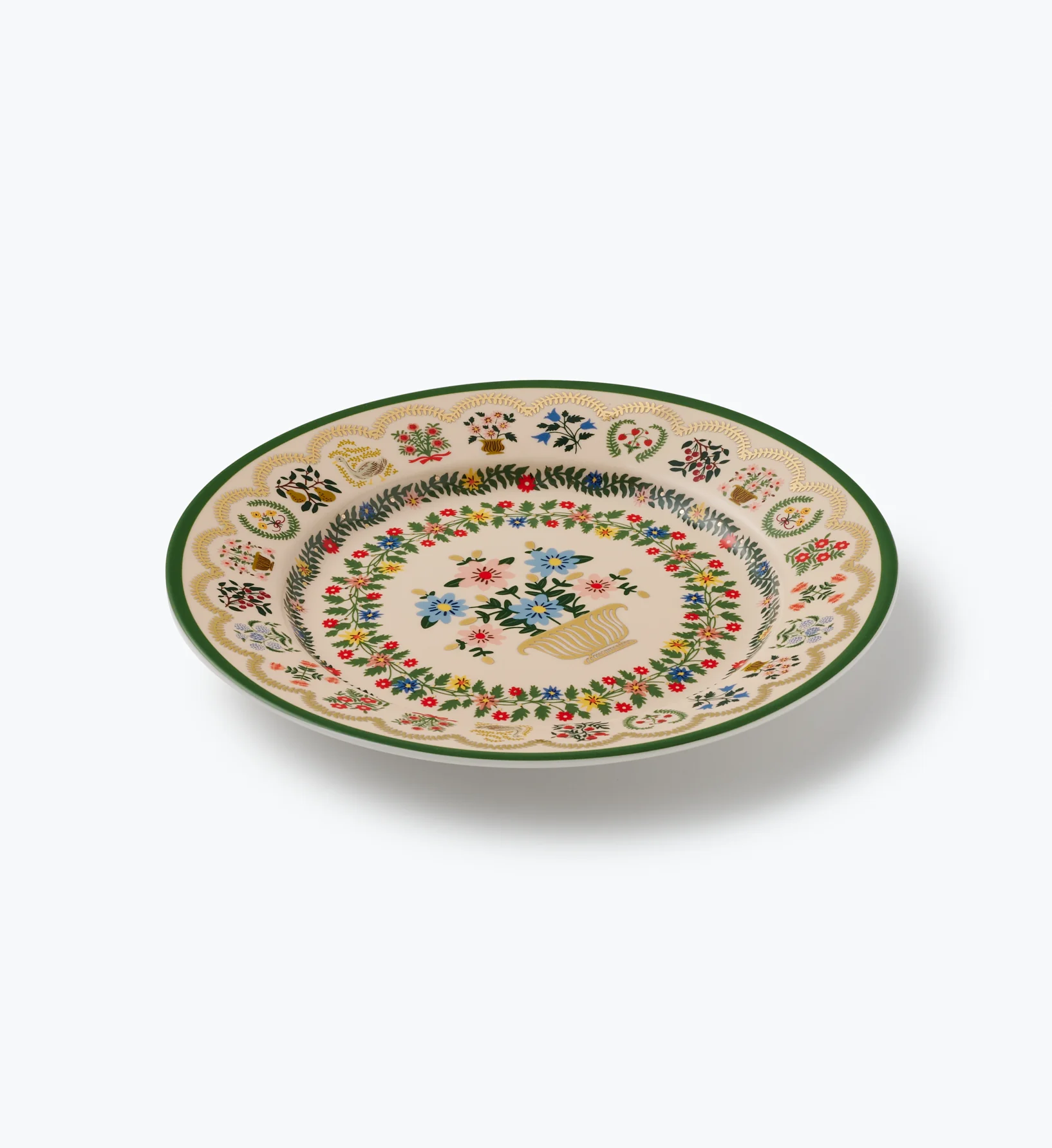 Porcelain Dessert Plate Set - Rosette - Image 16