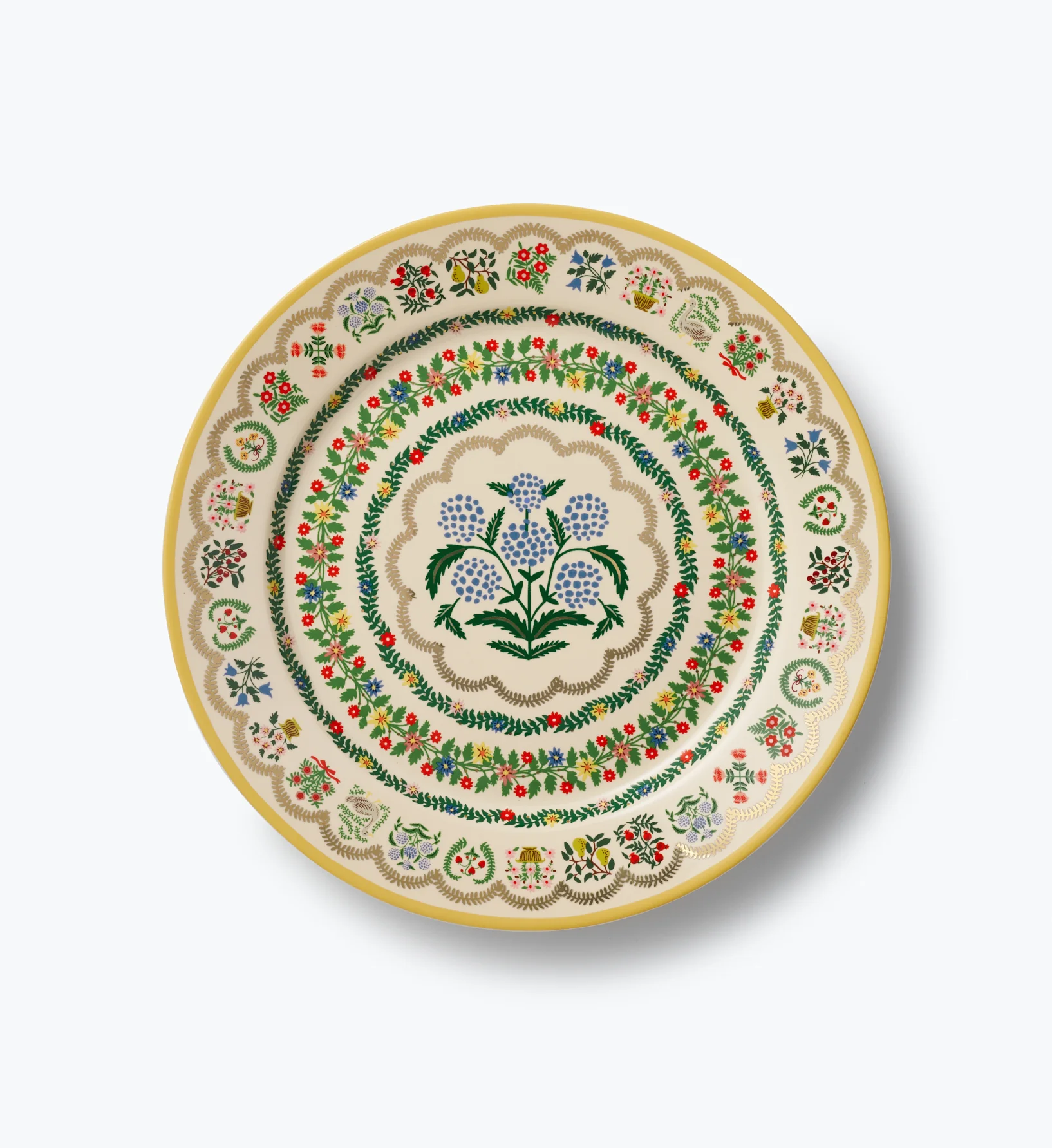 Porcelain Dinner Plate Set - Rosette - Image 5