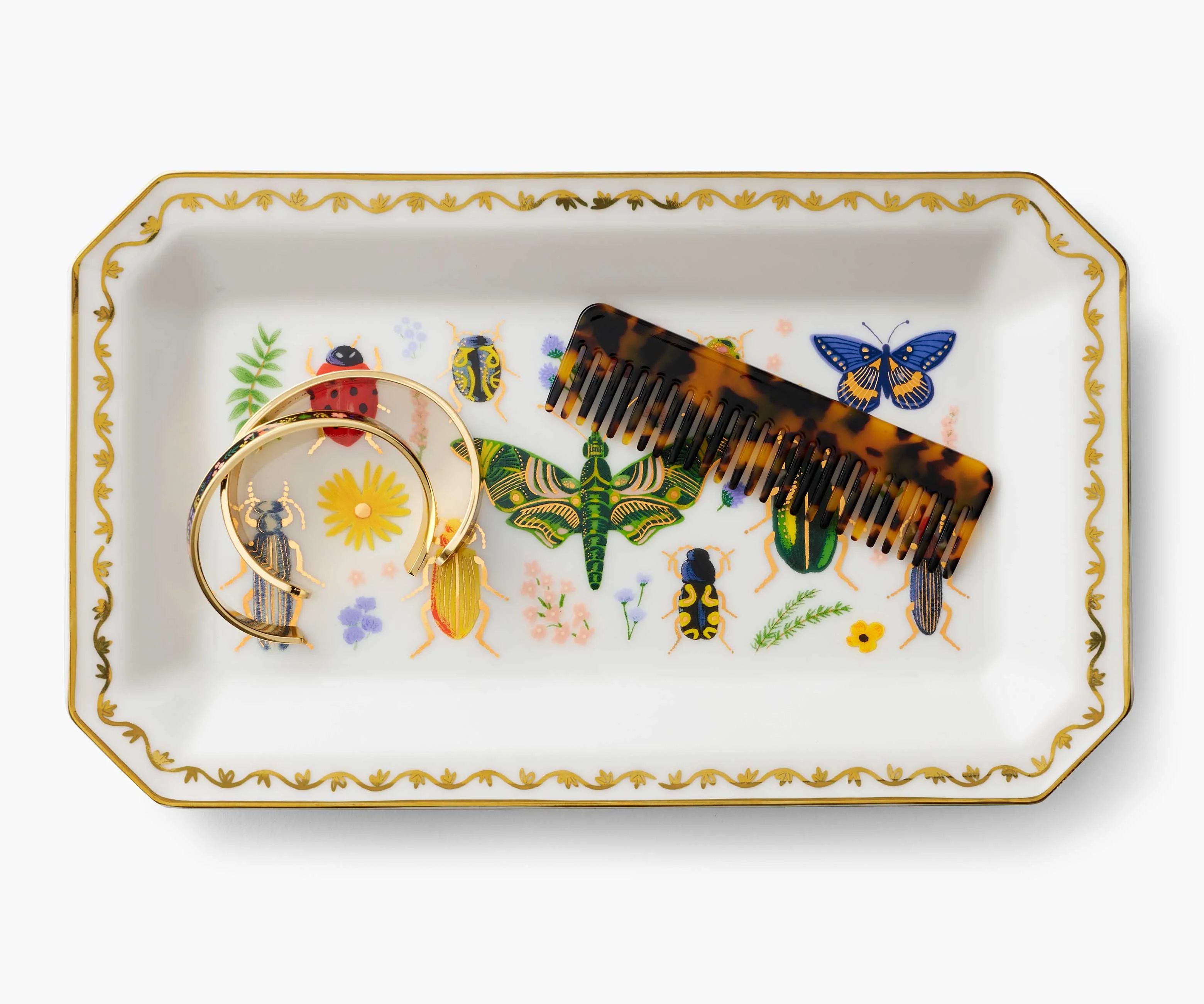 Porcelain Large Catchall Tray - Curio - Image 3