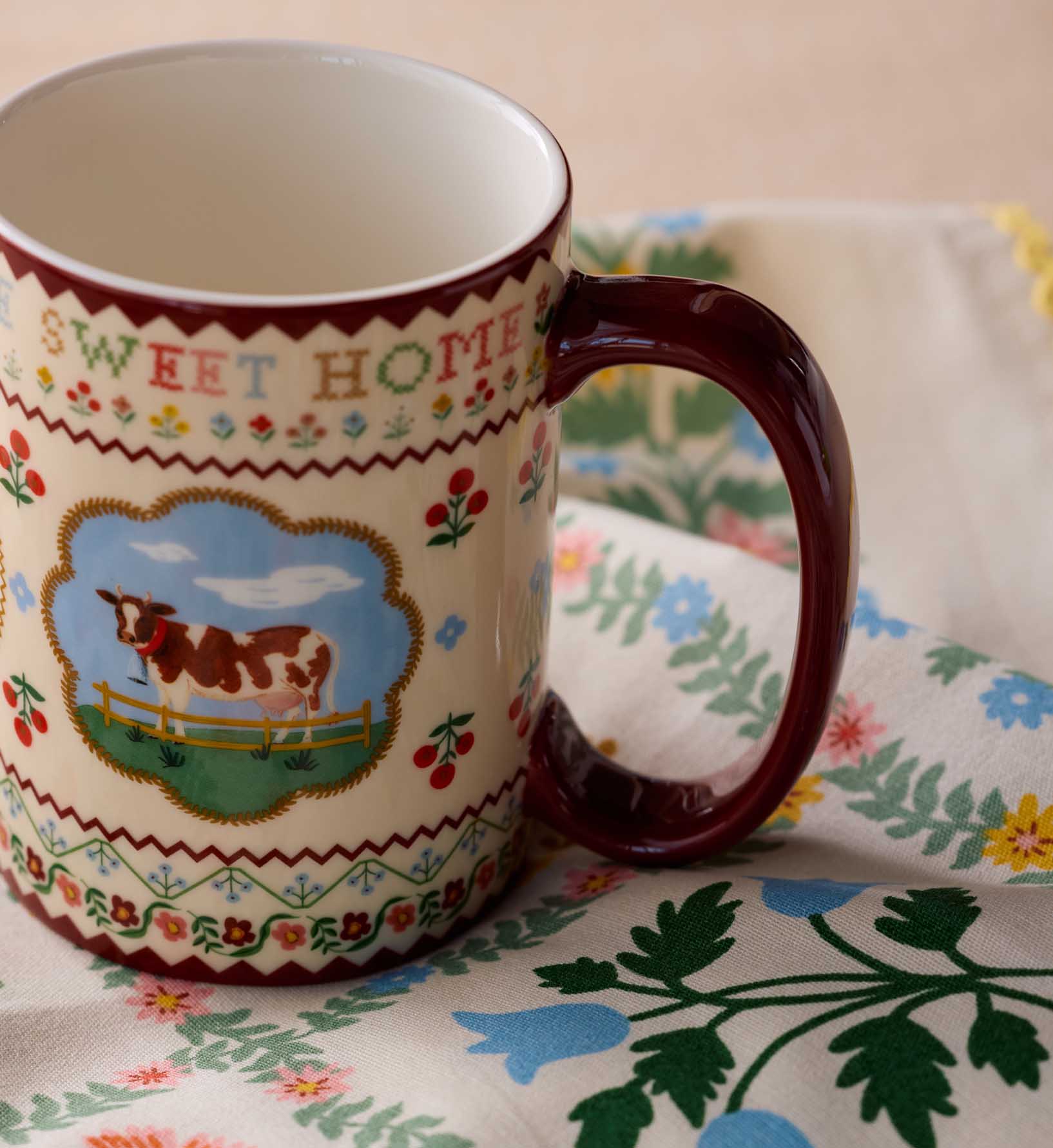 Porcelain Mug - Home Sweet Home - Image 2