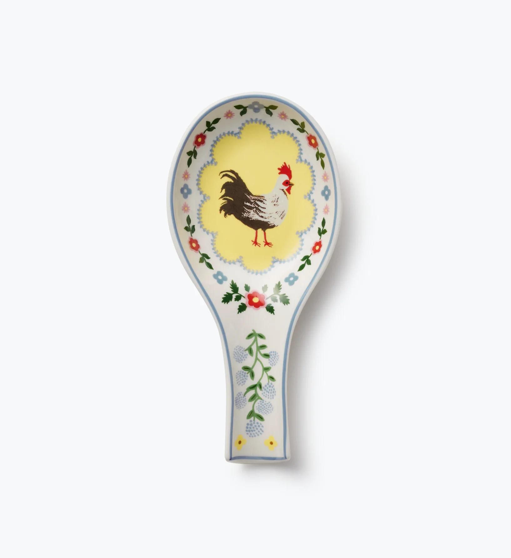 Porcelain Spoon Rest - Home Sweet Home