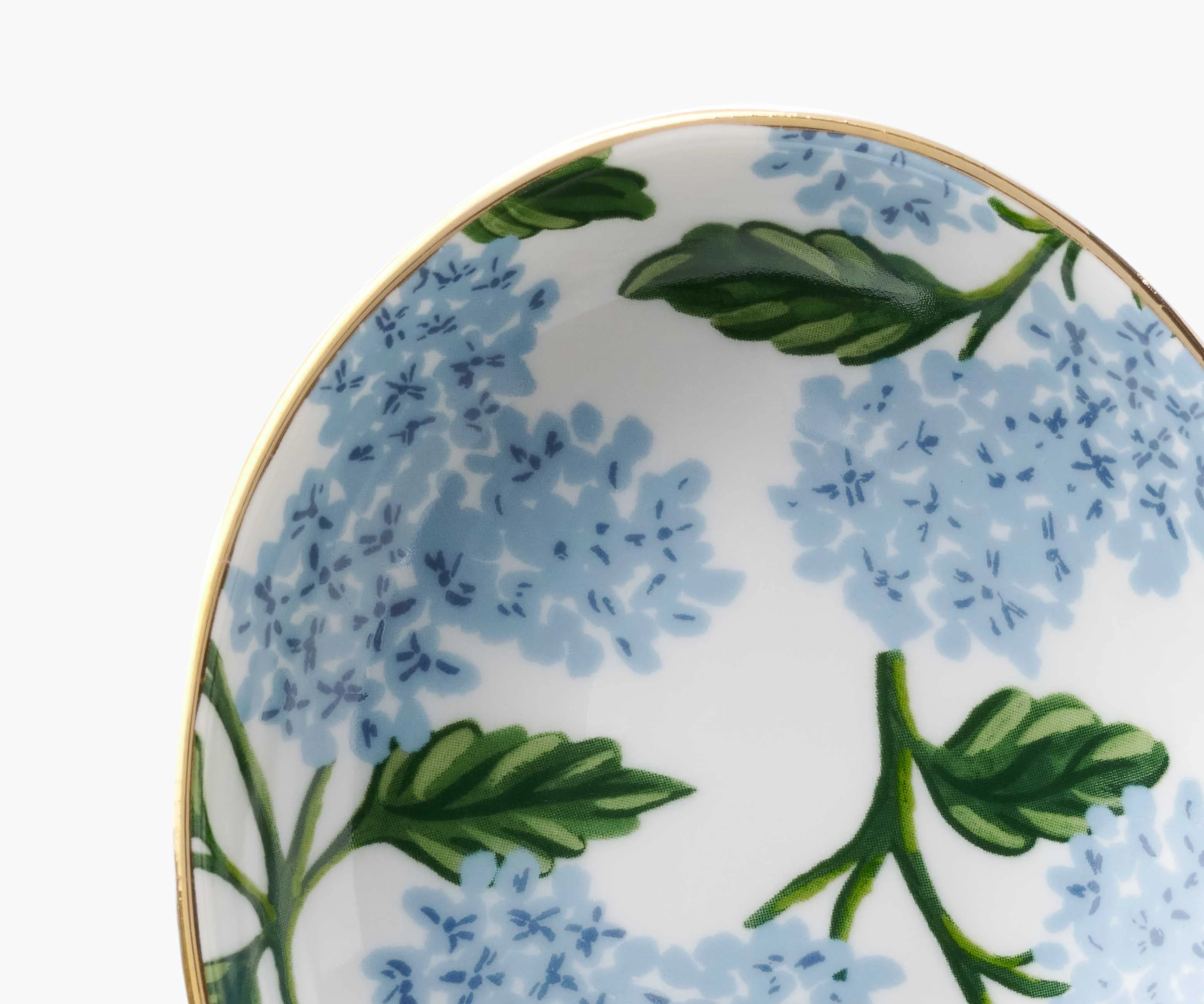 Porcelain Spoon Rest - Hydrangea - Image 3