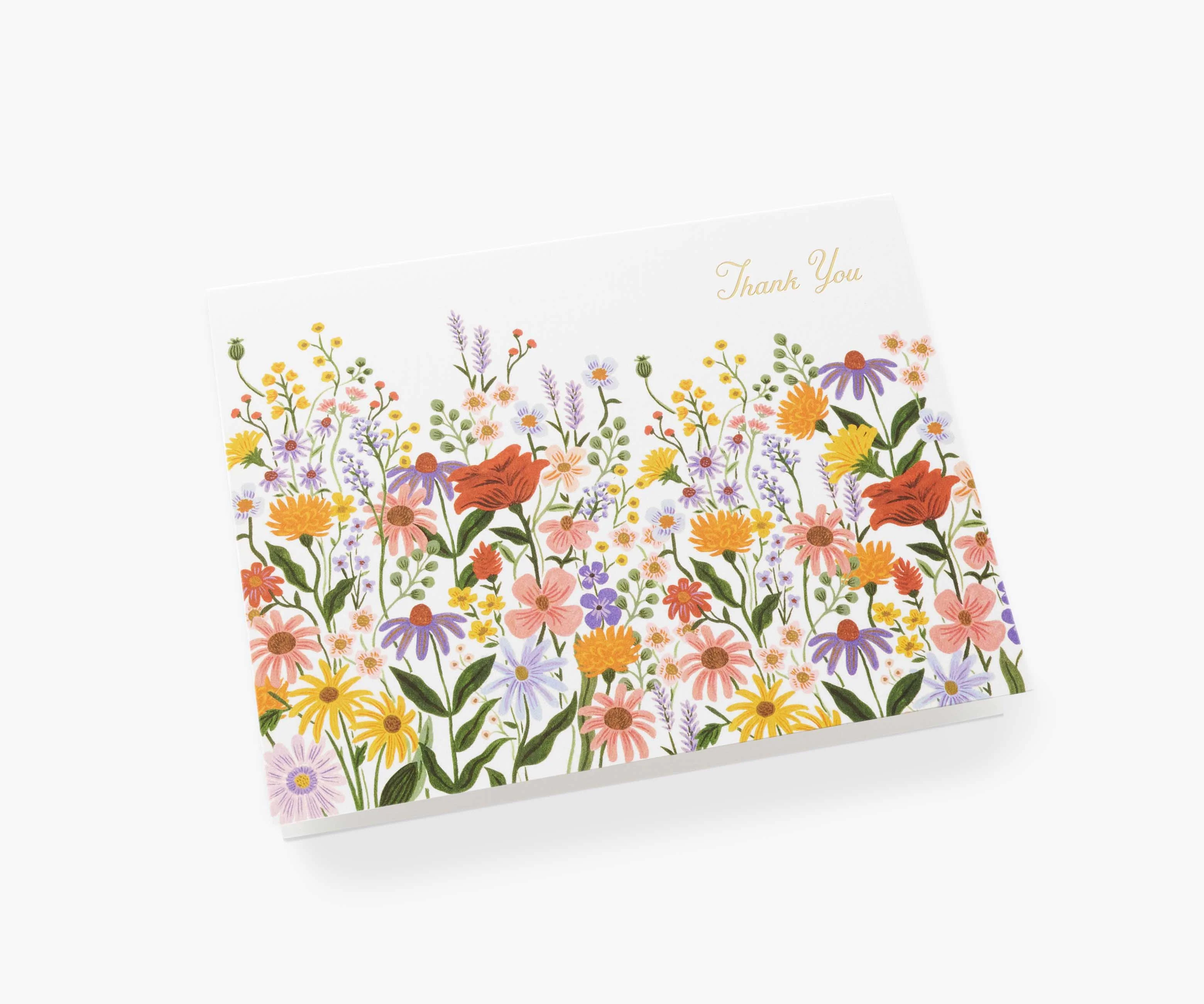 Prairie Garden Thank You Card - Single Card - Image 2