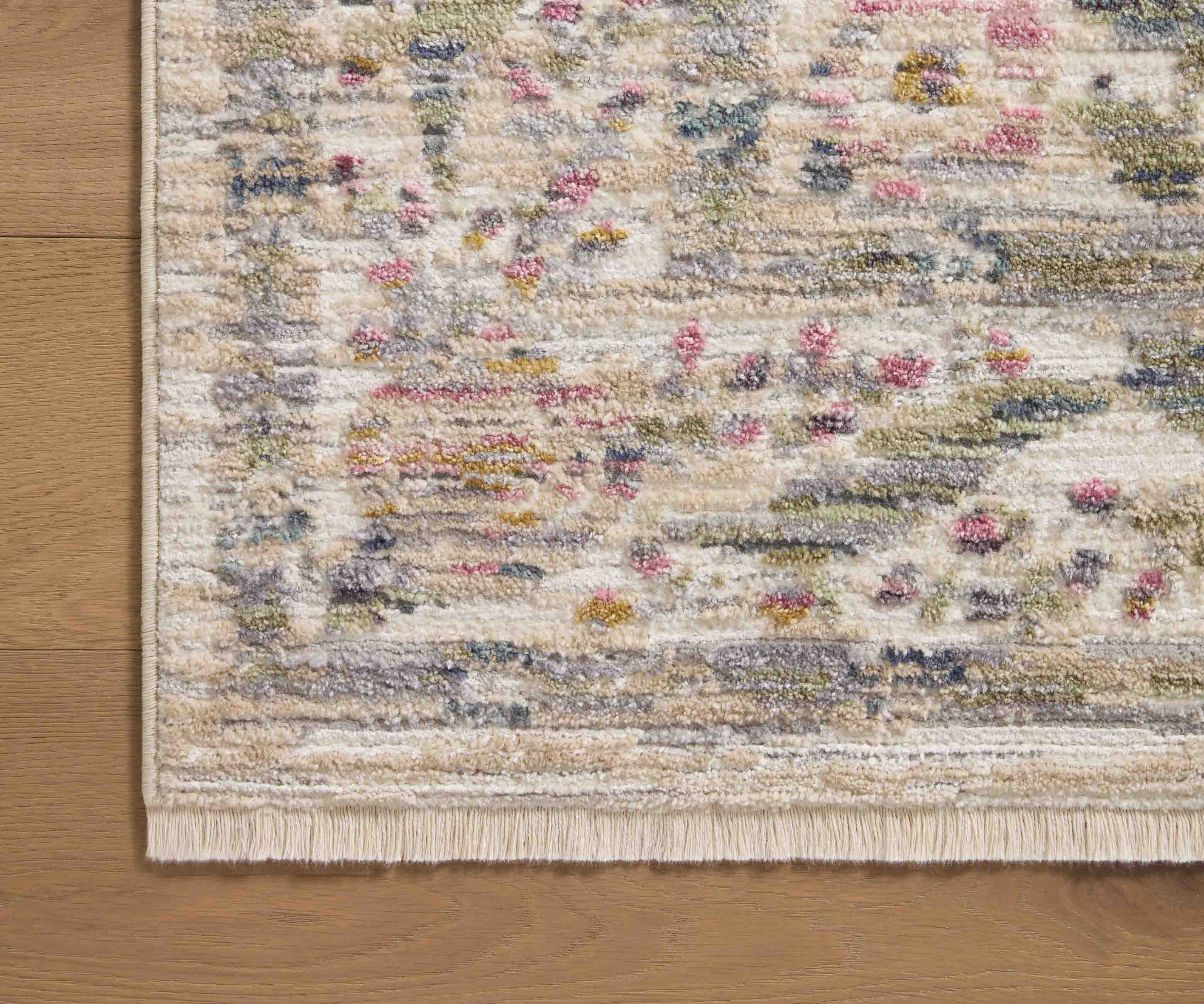 Provence Fleur Power-Loomed Rug - Ivory - Image 3