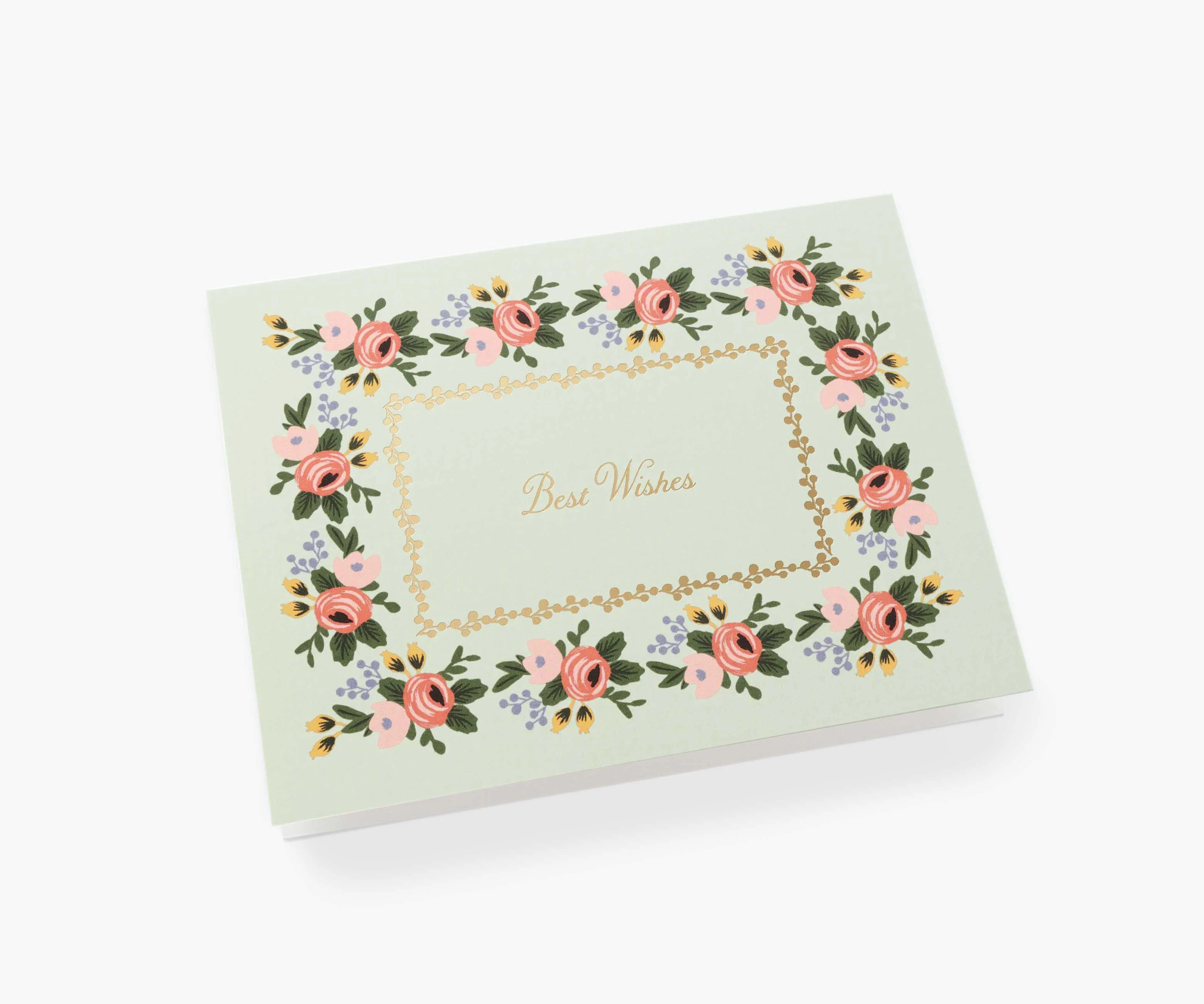Rosa Best Wishes Wedding Card - Single Card - Image 2