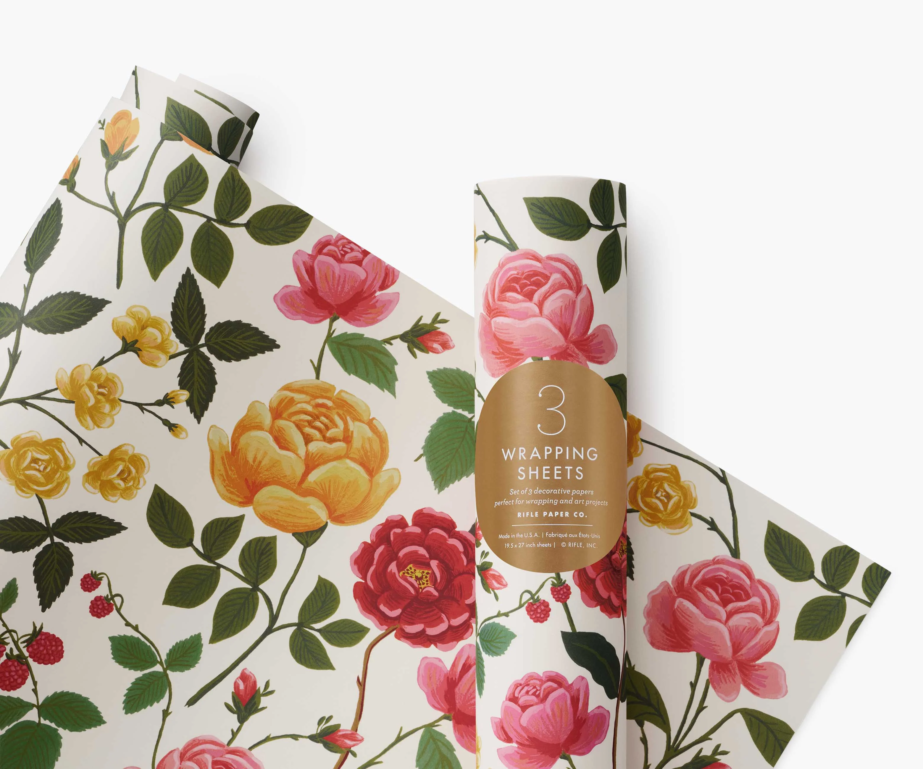 Wrapping Sheets - Roses - Image 3