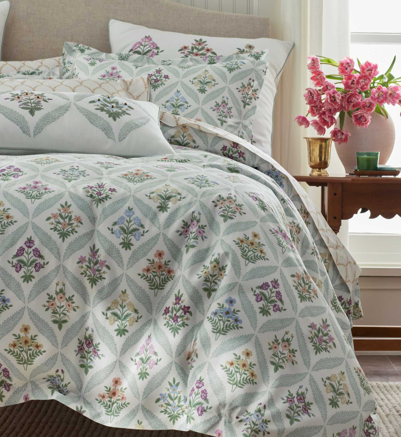 Sateen Duvet Cover - Estee Garden - Image 3