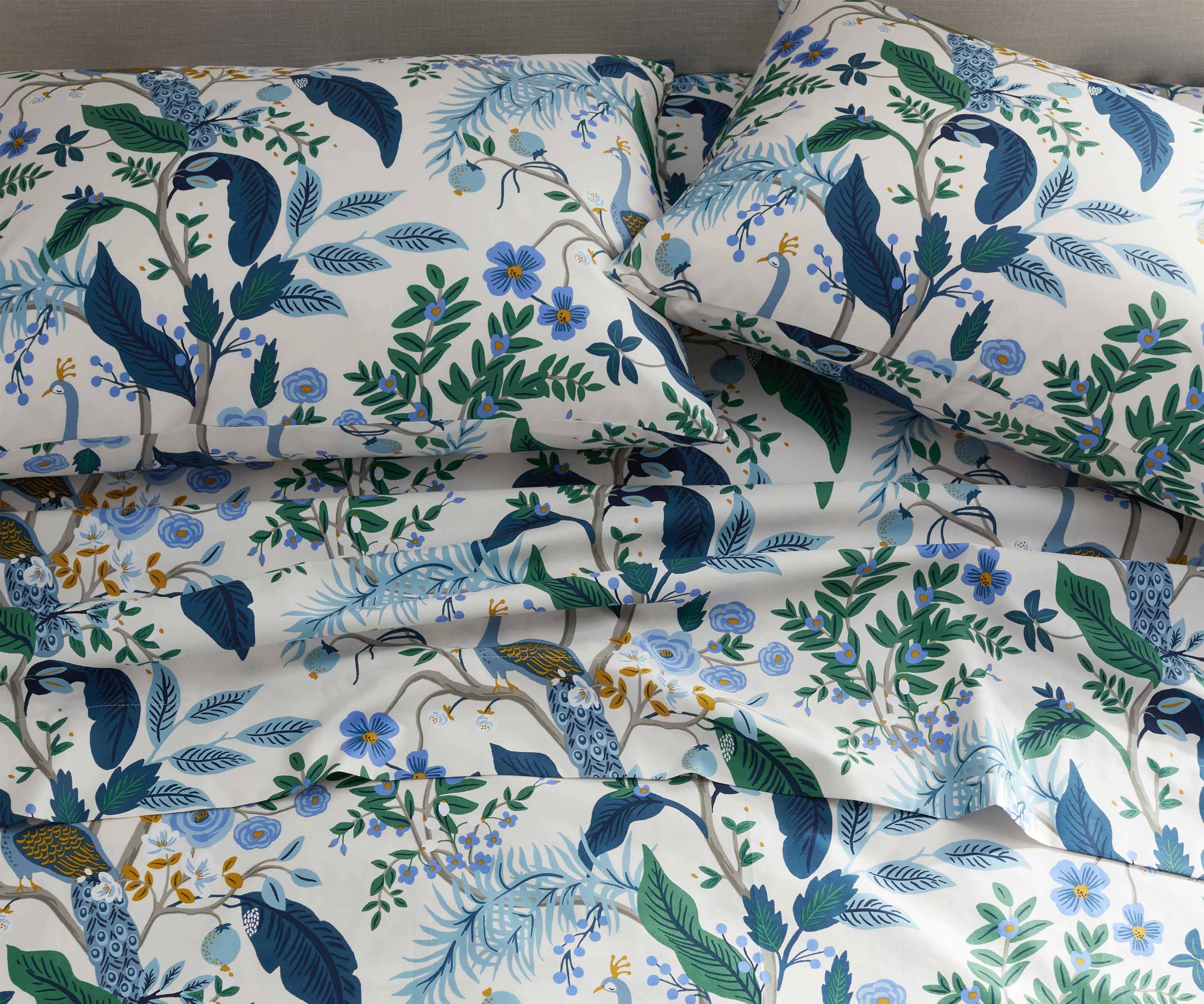 Sateen Pillowcases - Peacock Ivory - Image 3