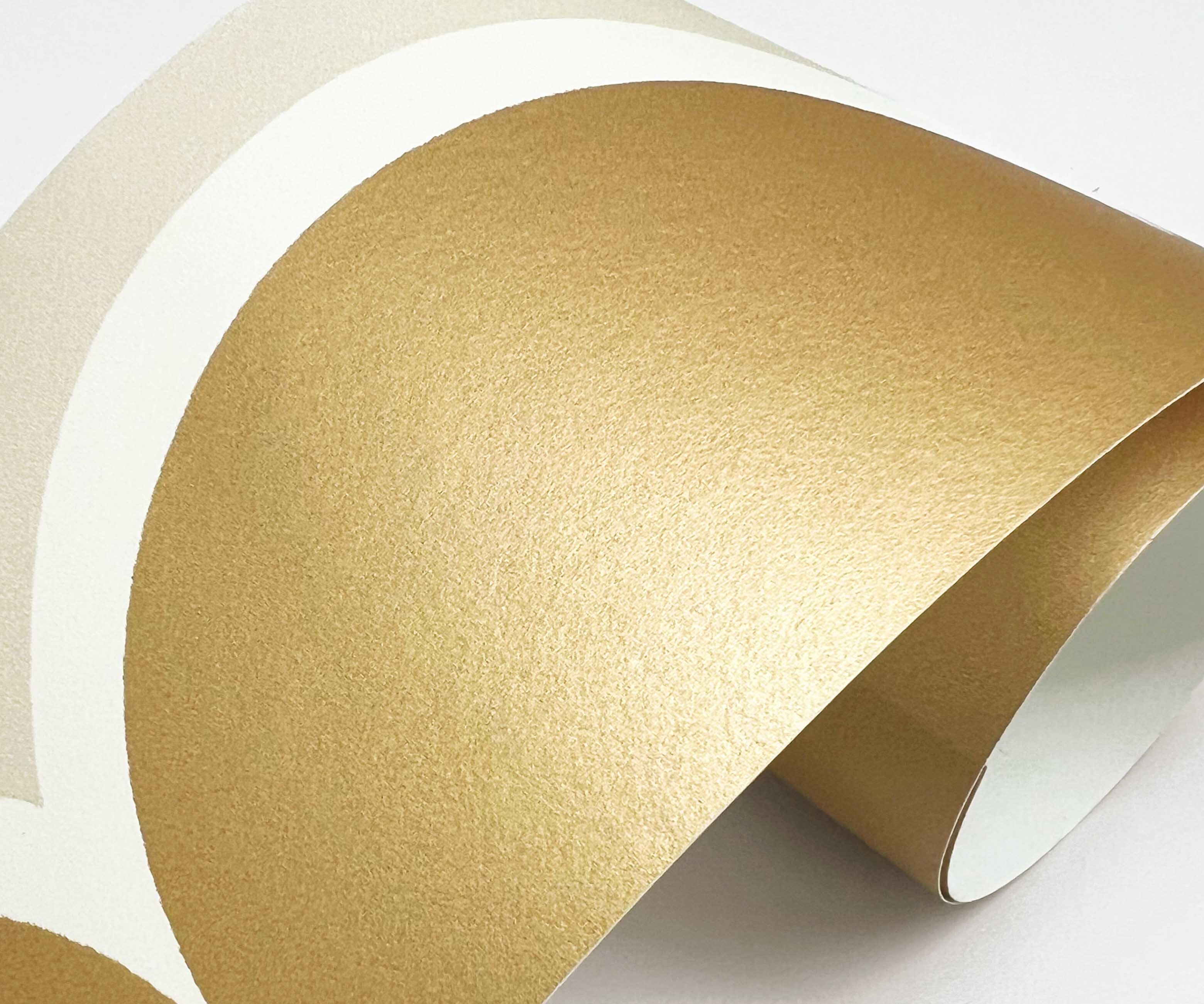 Scallop Trim Wallpaper - Linen - Image 2