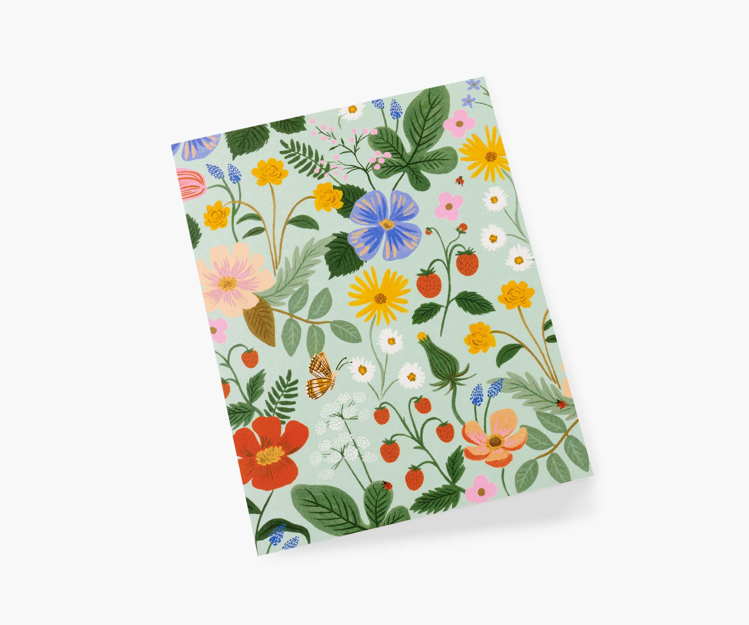 Strawberry Fields Mint Everyday Card - Single Card - Image 2