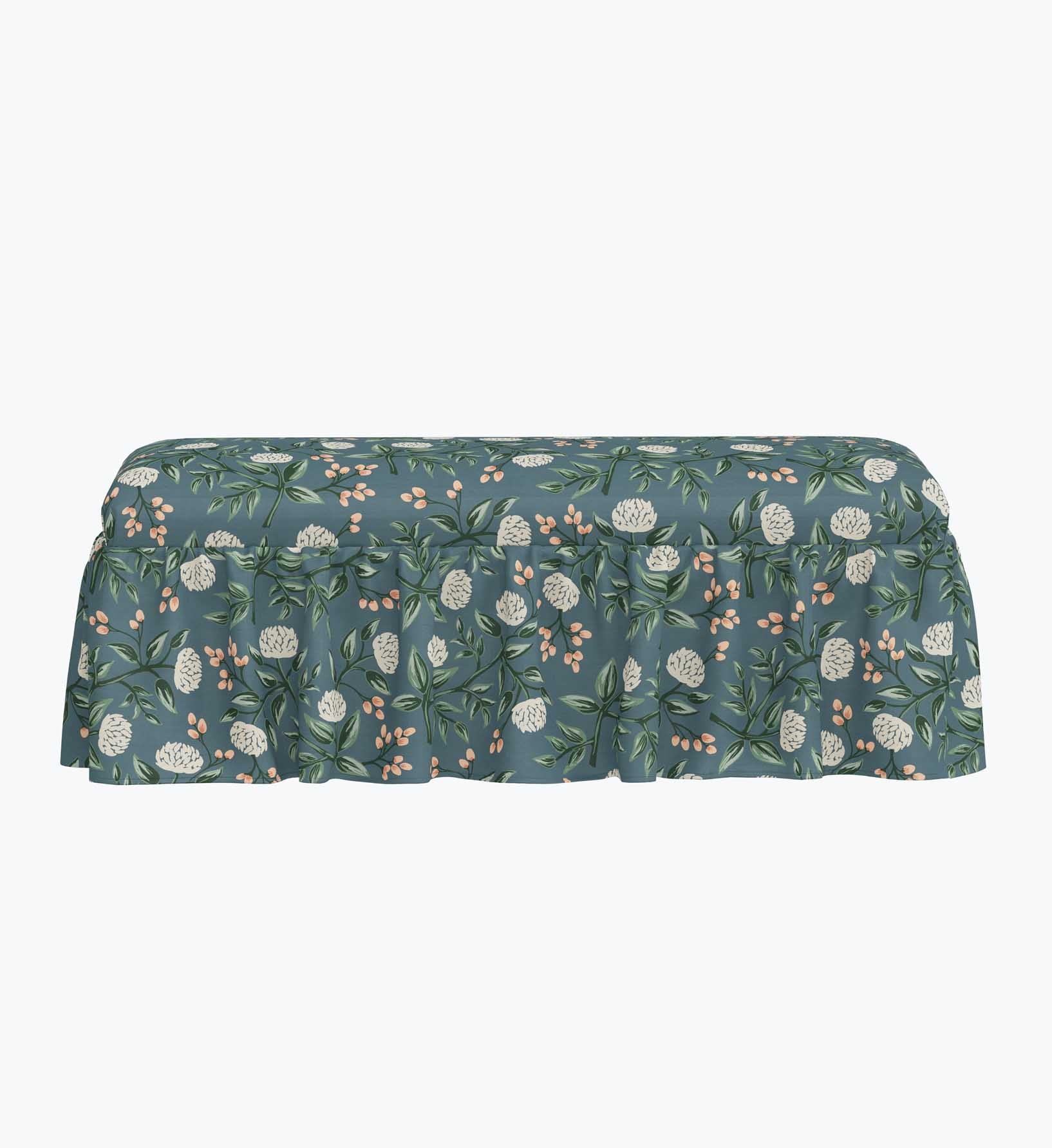 Surrey Dining Bench - Peonies - Image 3