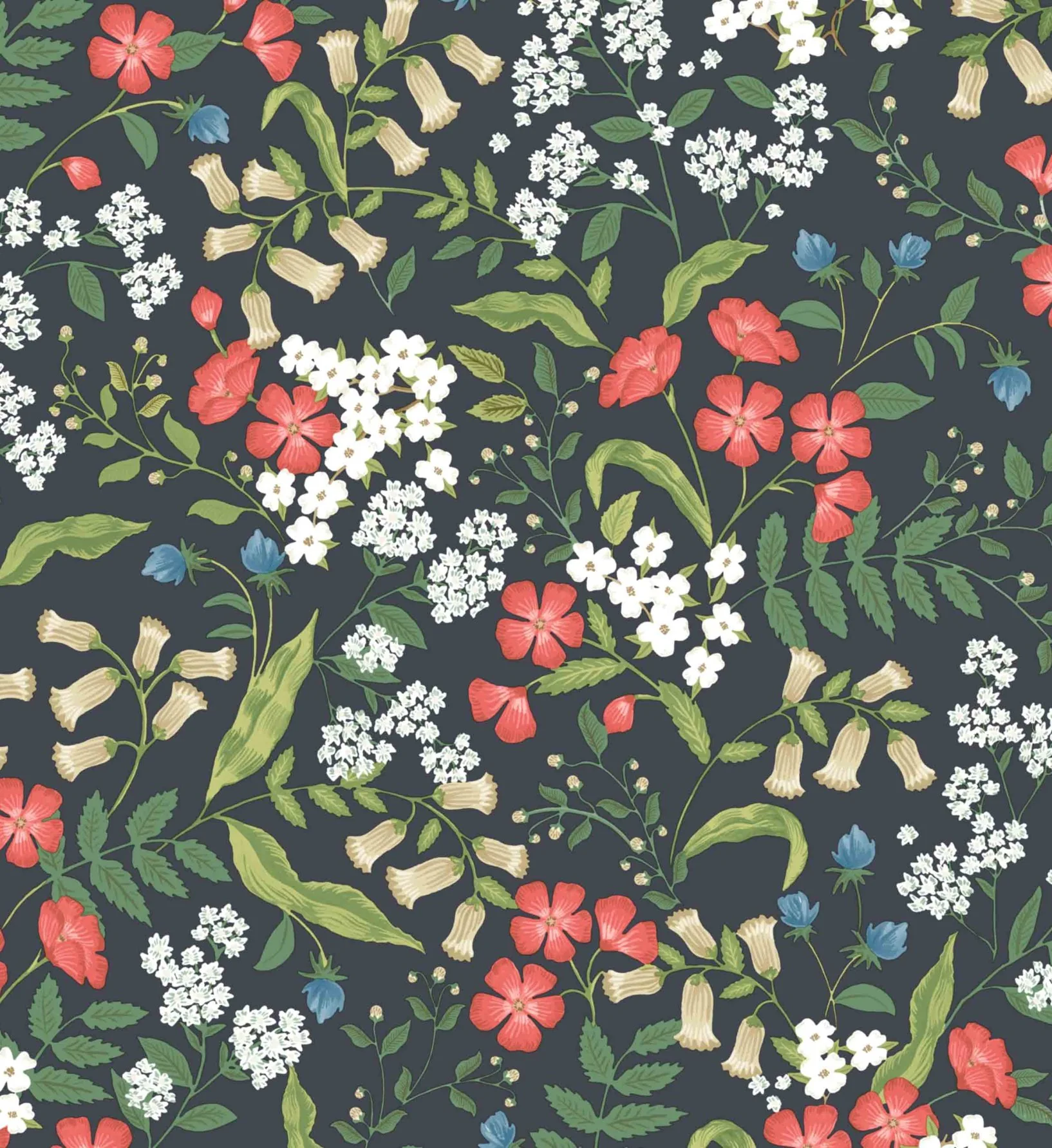 Sweetbrier Peel & Stick Wallpaper - Black - Image 4
