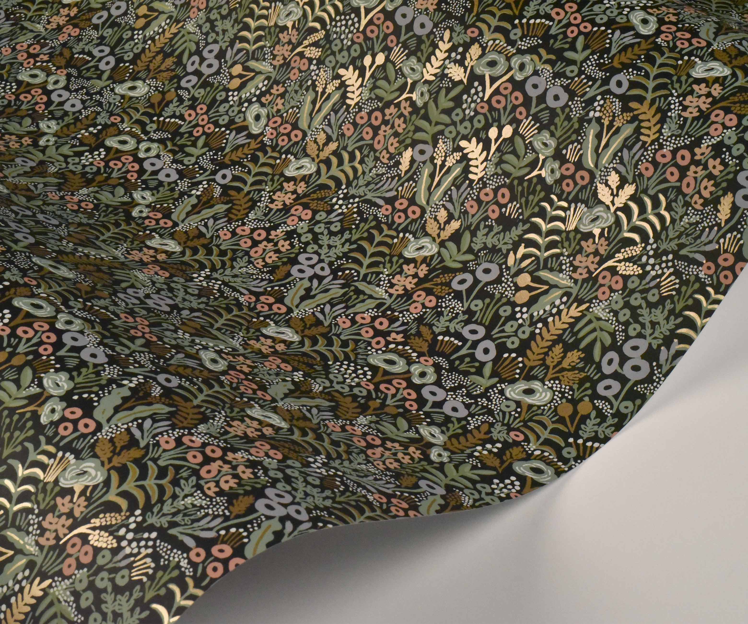 Tapestry Wallpaper Sample - Rose Multi - Image 2