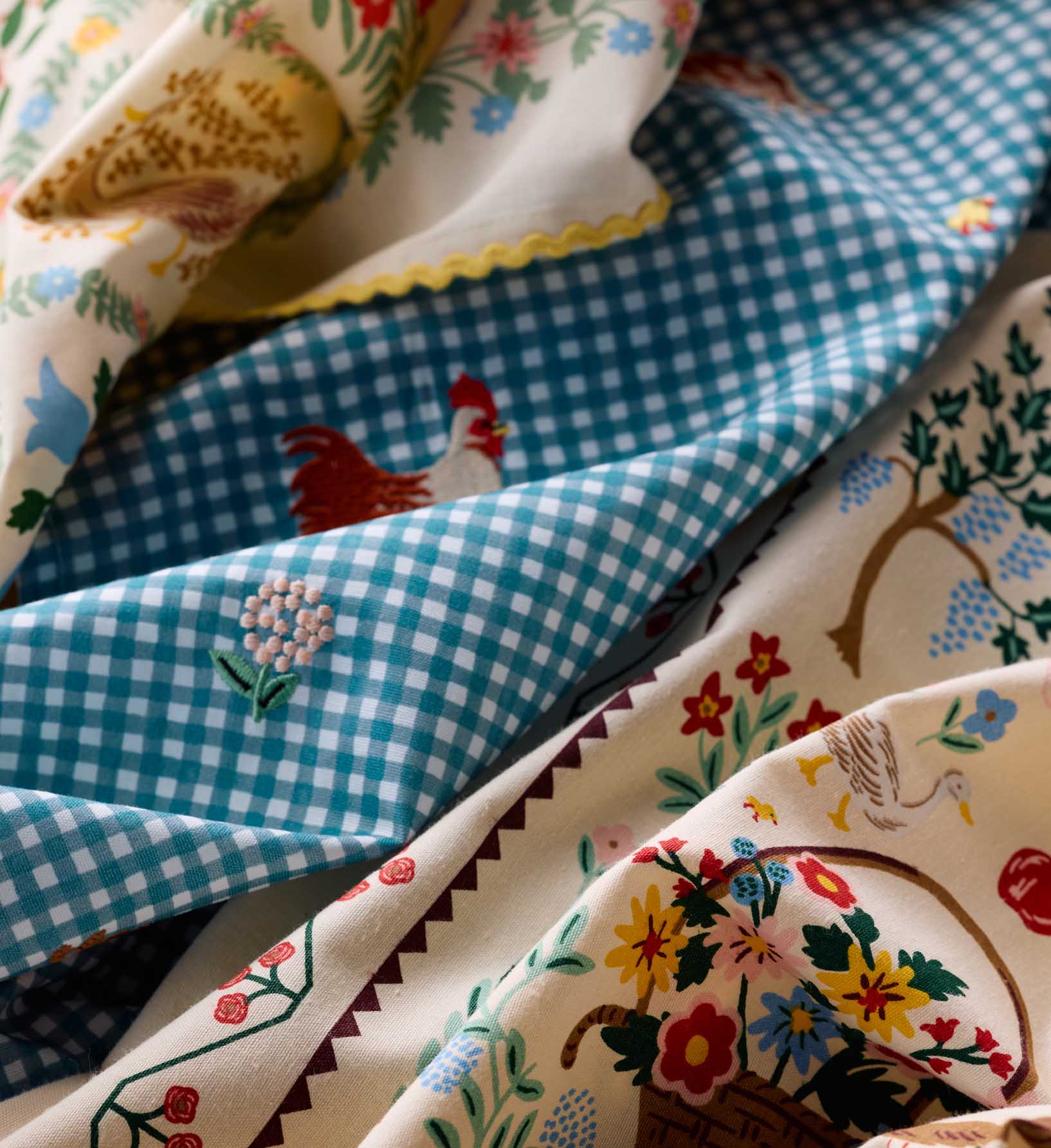 Tea Towel - Country Farm Gingham - Image 3