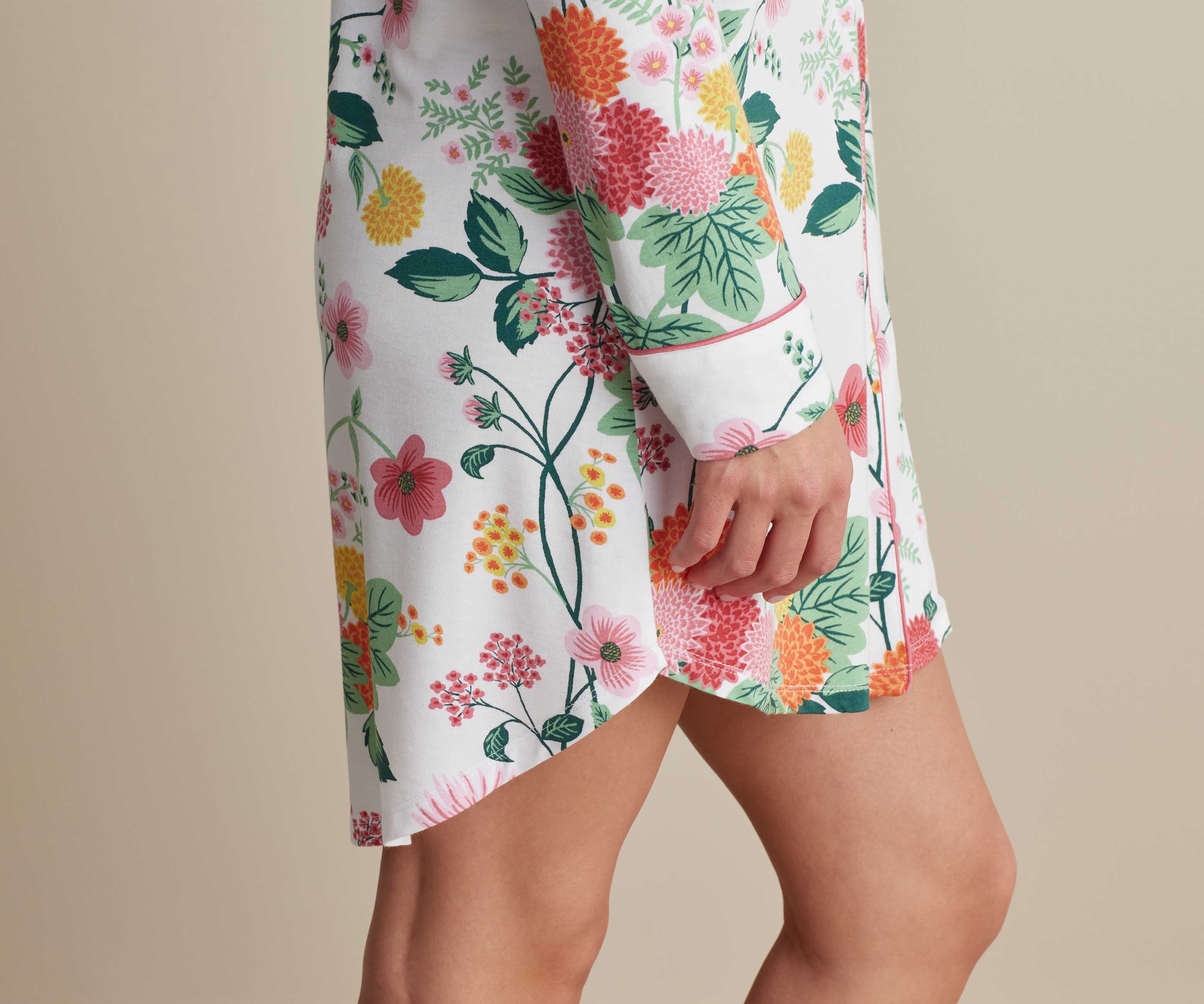 Tencel Modal Nightshirt - Dahlia - Image 3
