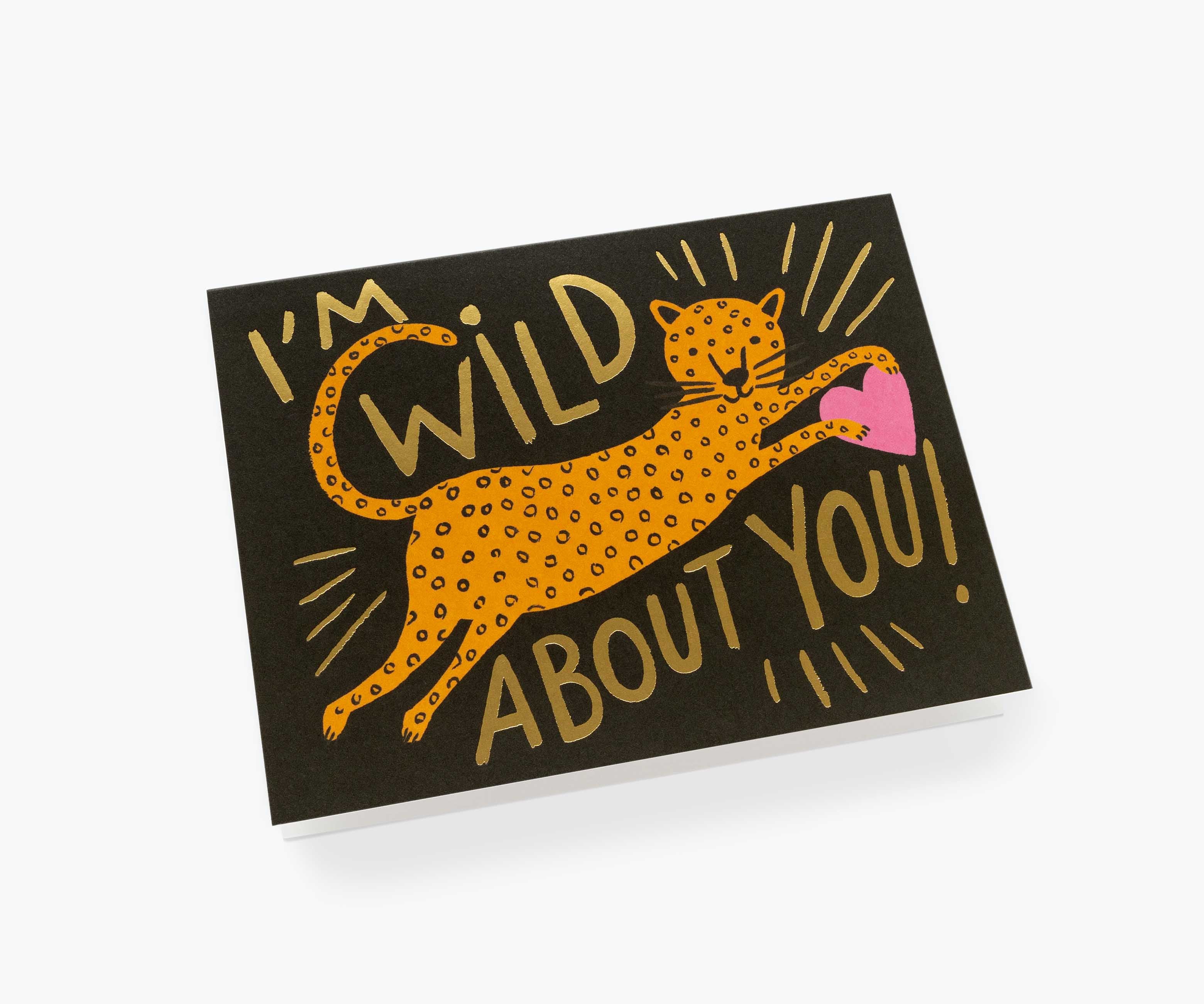 Wild About You Love & Friendship Card - Single Card - Image 2