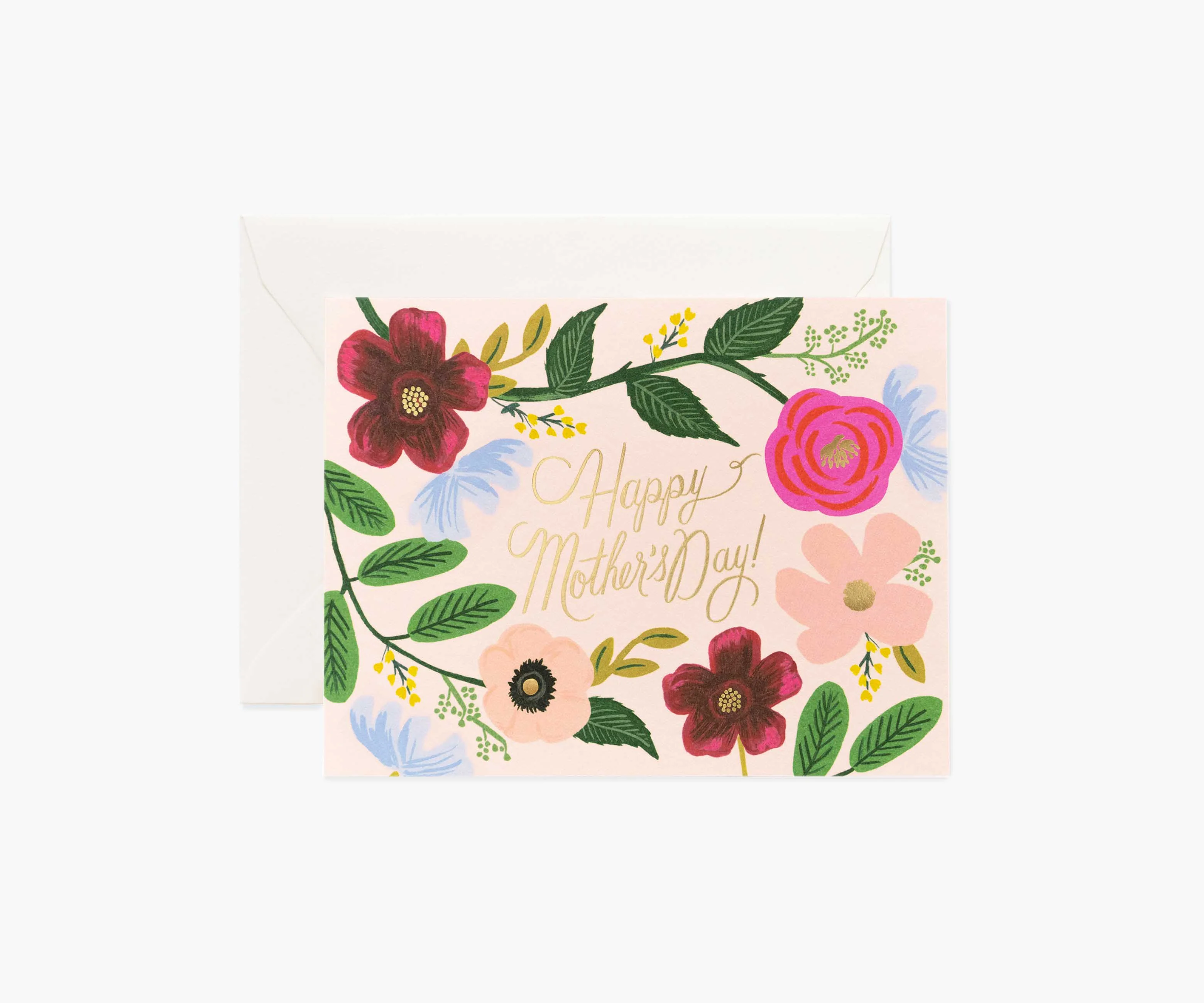 Wildflowers Mother's Day Card - Single Card
