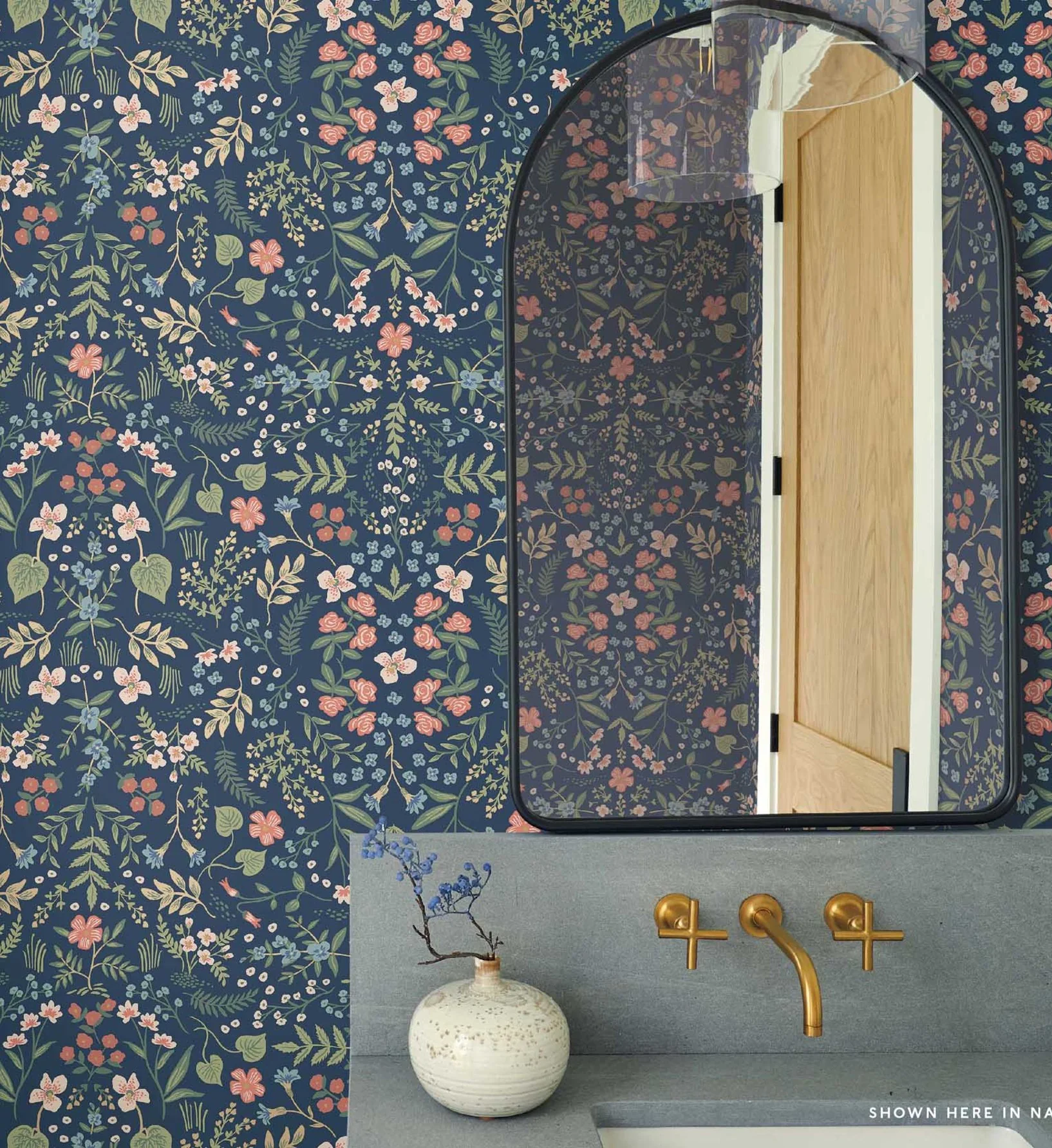 Wildwood Wallpaper - Rose Multi - Image 2