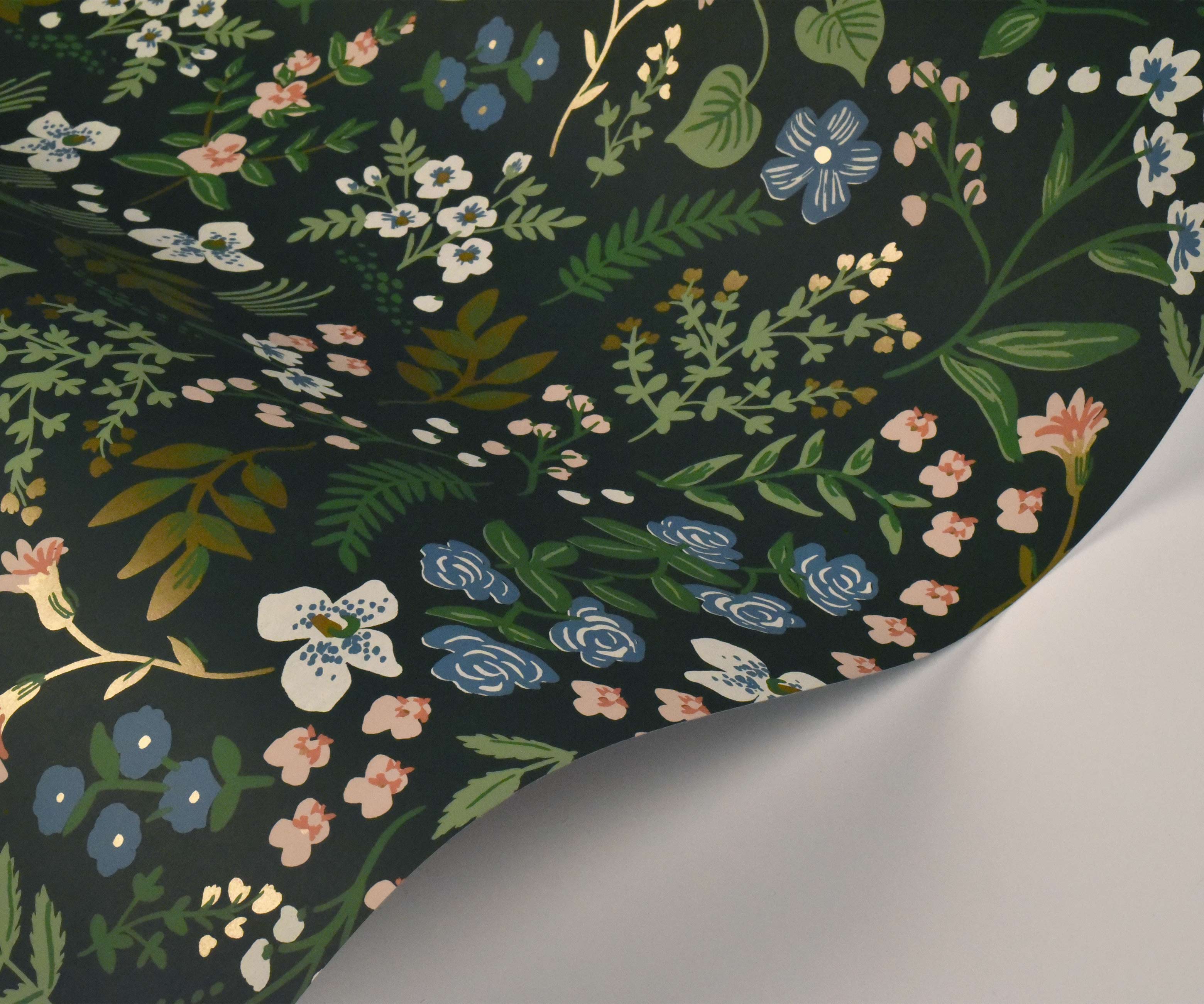 Wildwood Wallpaper Sample - Hunter - Image 2
